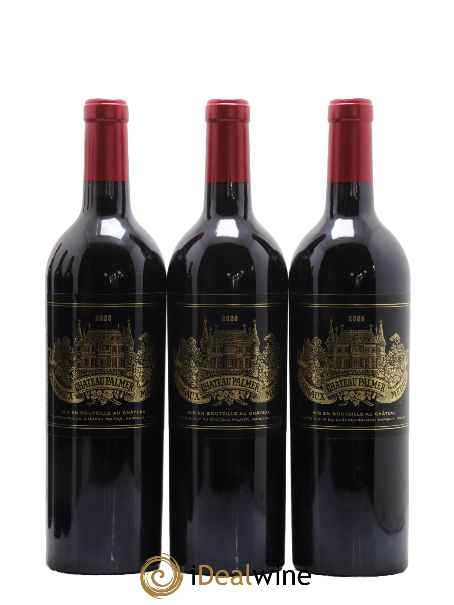 Château Palmer 3ème Grand Cru Classé 2020 - Lot de 6 bouteilles - 1