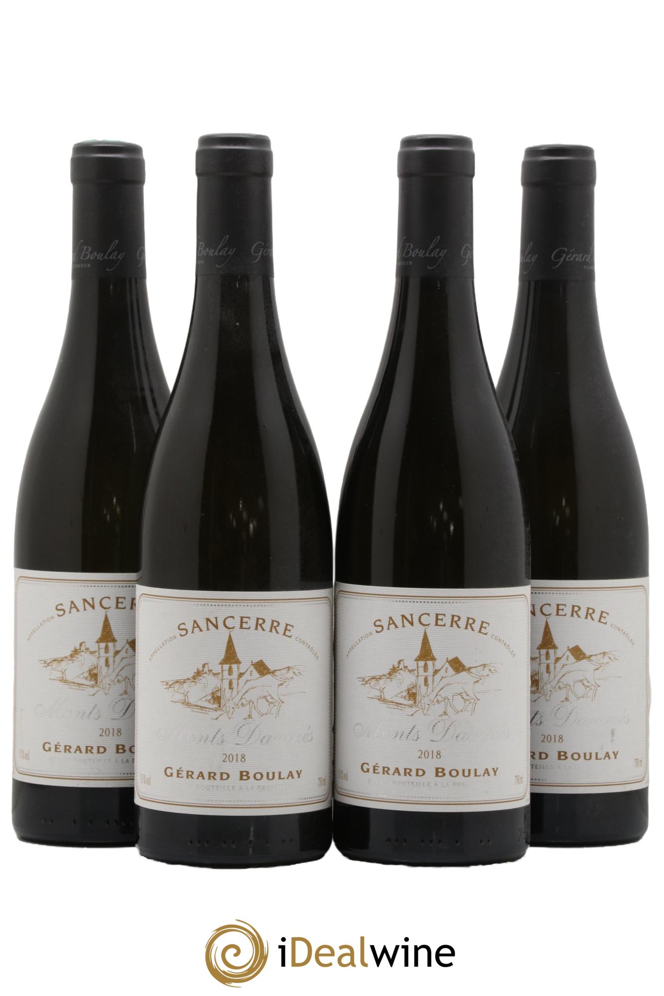 Sancerre Monts Damnés Gérard Boulay 2018 - Lot de 4 bouteilles - 0