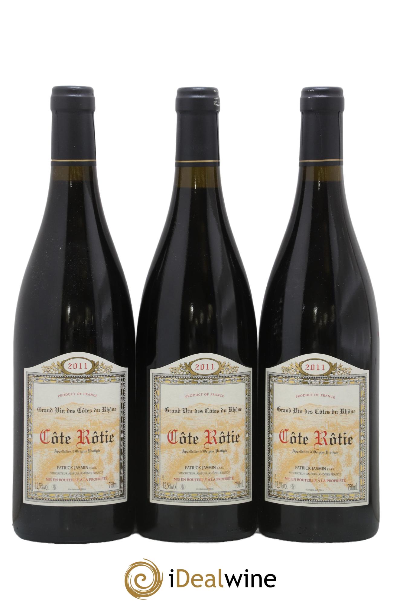 Côte-Rôtie Jasmin (Domaine) 2011 - Lot de 3 bouteilles - 0