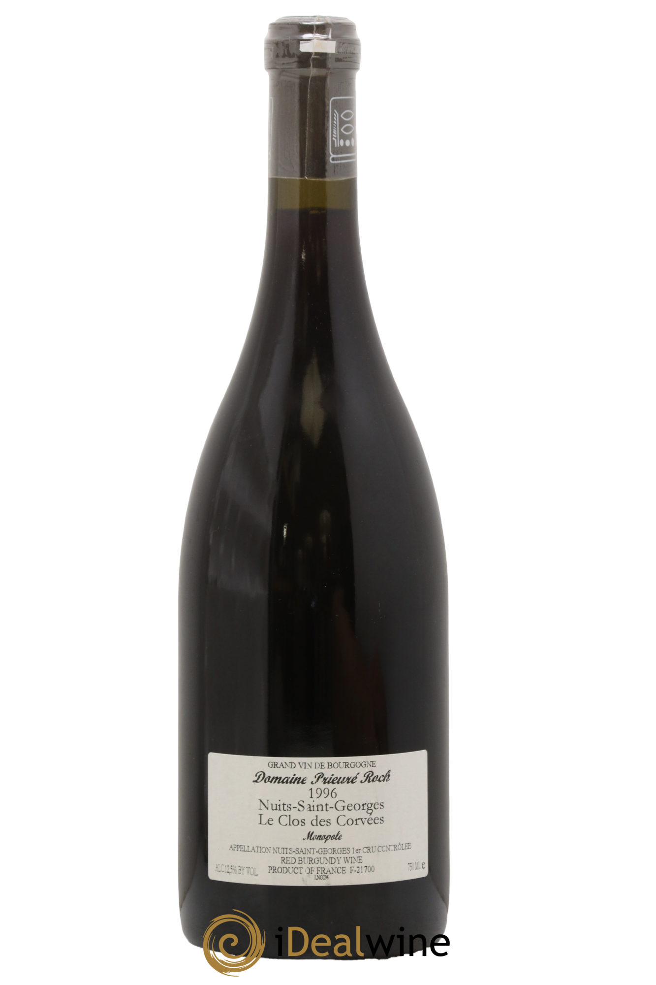 Nuits-Saint-Georges 1er Cru Le Clos des Corvées Prieuré Roch 1996 - Lot de 1 bouteille - 1