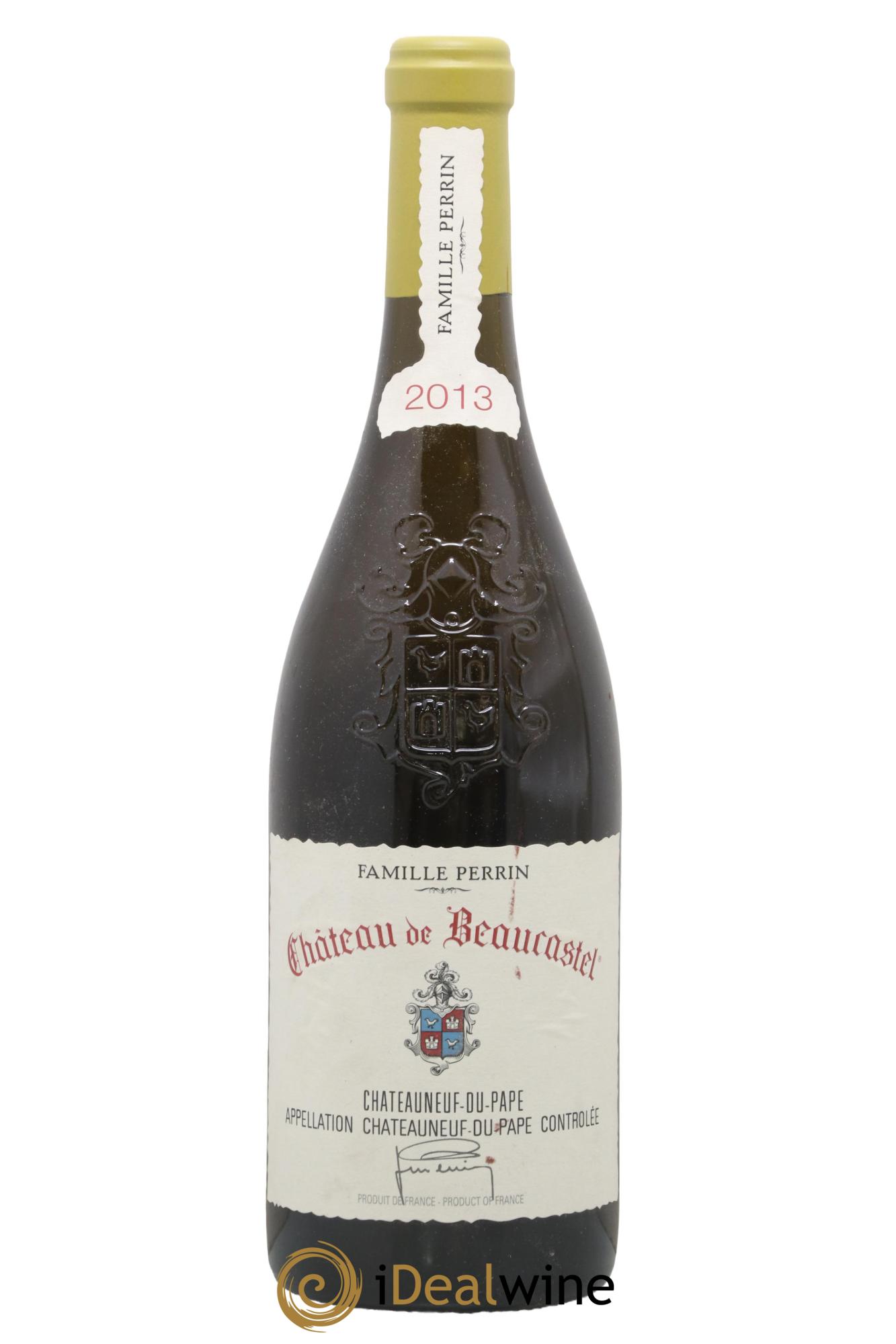 Châteauneuf-du-Pape Château de Beaucastel Famille Perrin 2013 - Lot of 1 bottle - 0