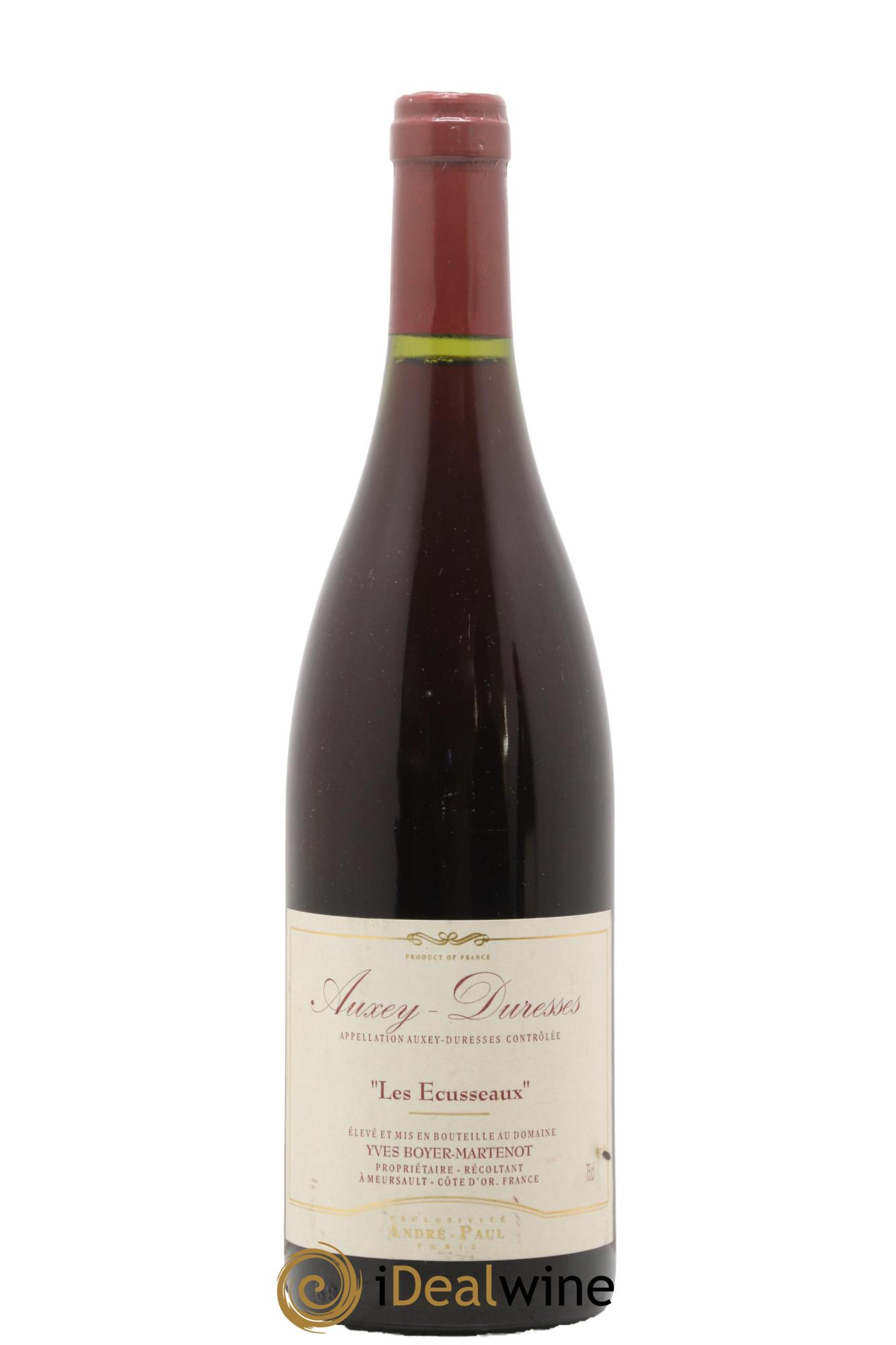 Auxey-Duresses Les Ecusseaux Domaine Boyer Martenot 2009 - Lot of 1 bottle - 0