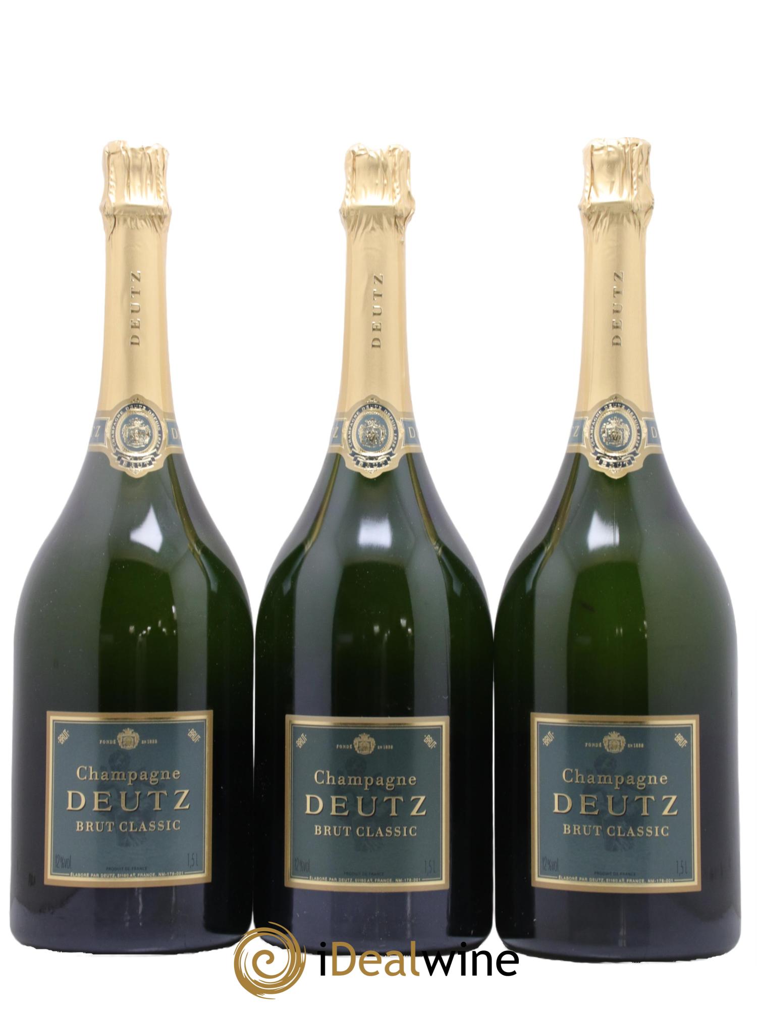 Brut Classic Deutz - Lot de 3 magnums - 0