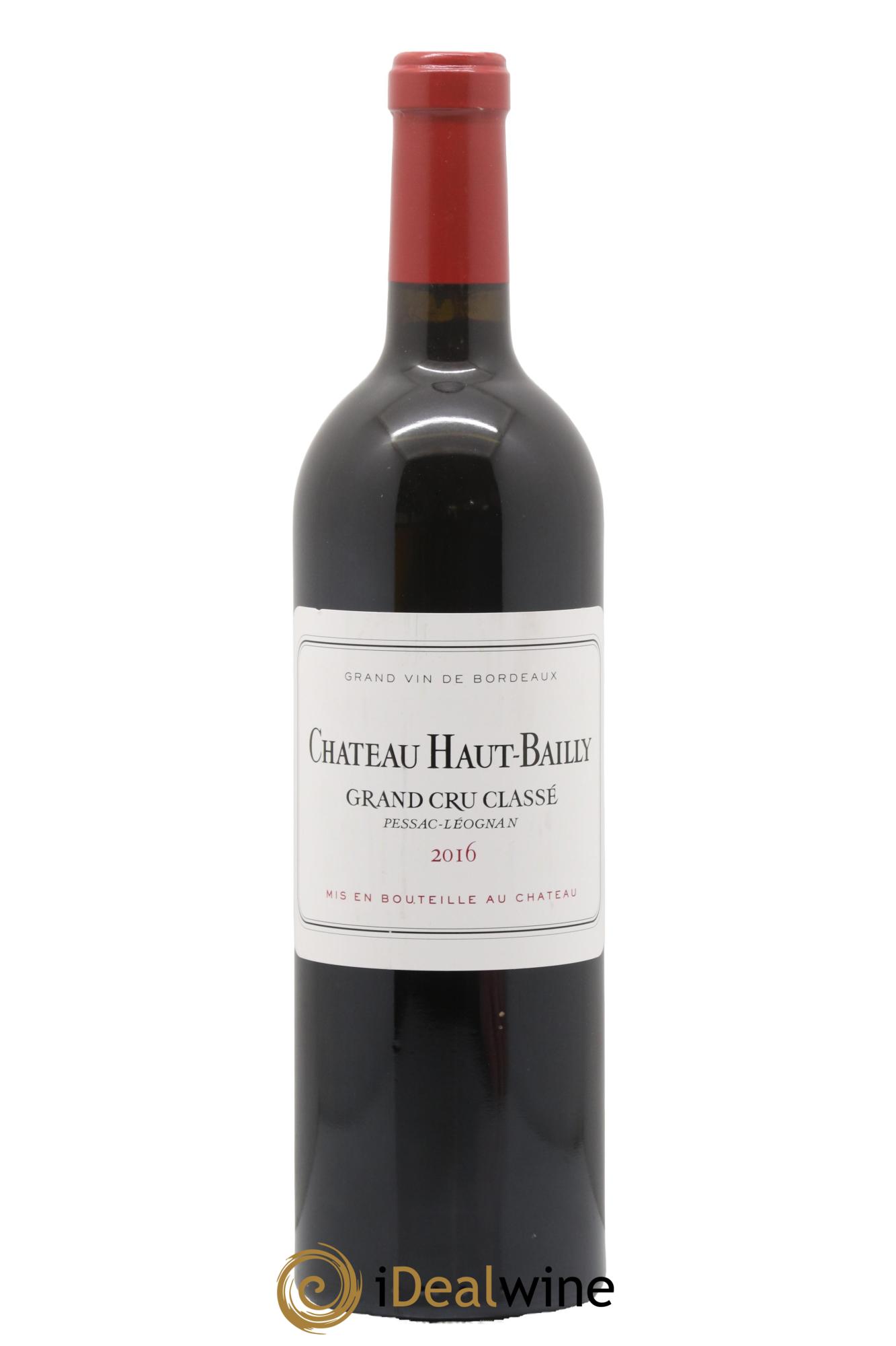 Château Haut-Bailly Cru Classé de Graves 2016 - Lot de 1 bouteille - 0