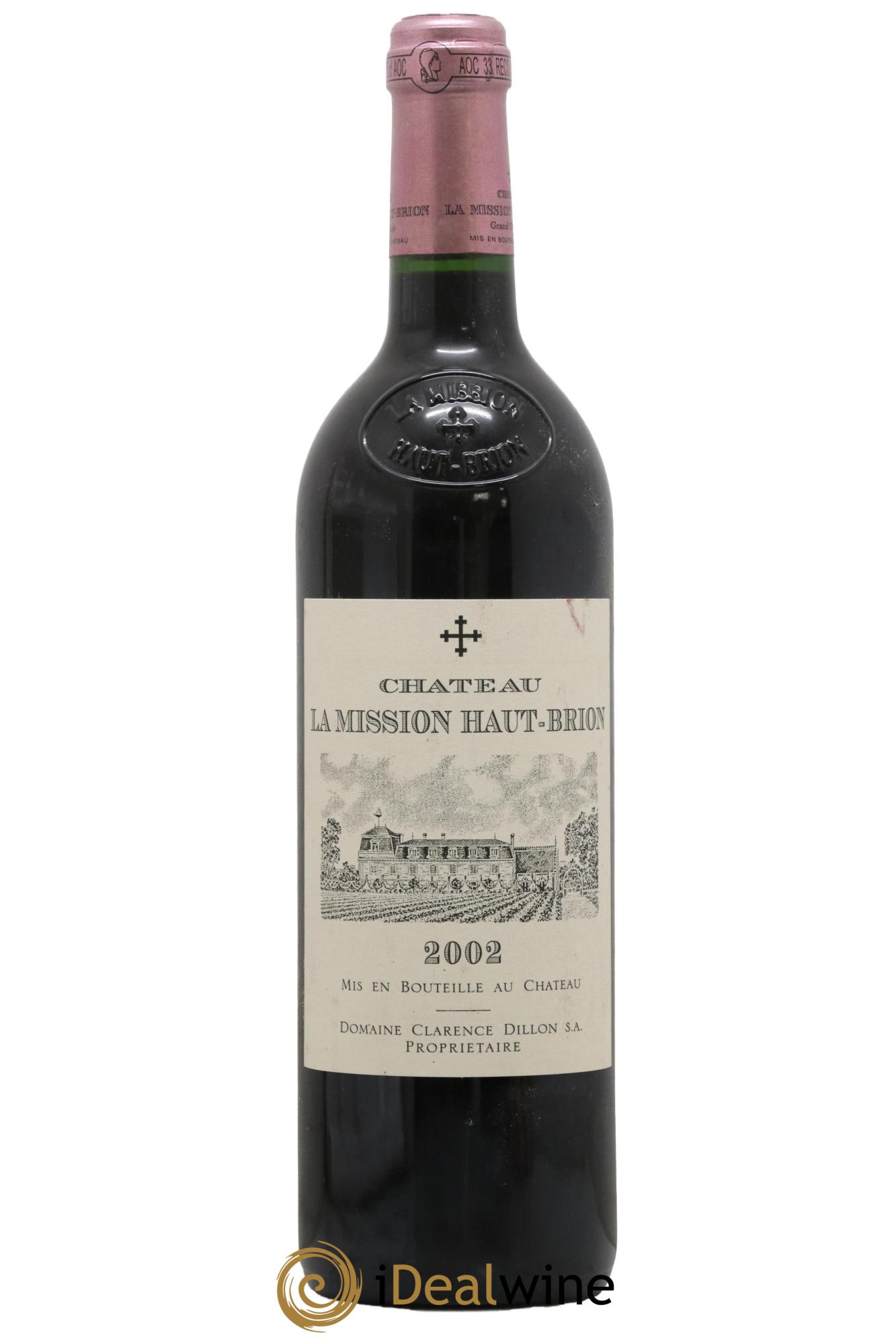 Château la Mission Haut-Brion Cru Classé de Graves 2002 - Lot of 1 bottle - 0