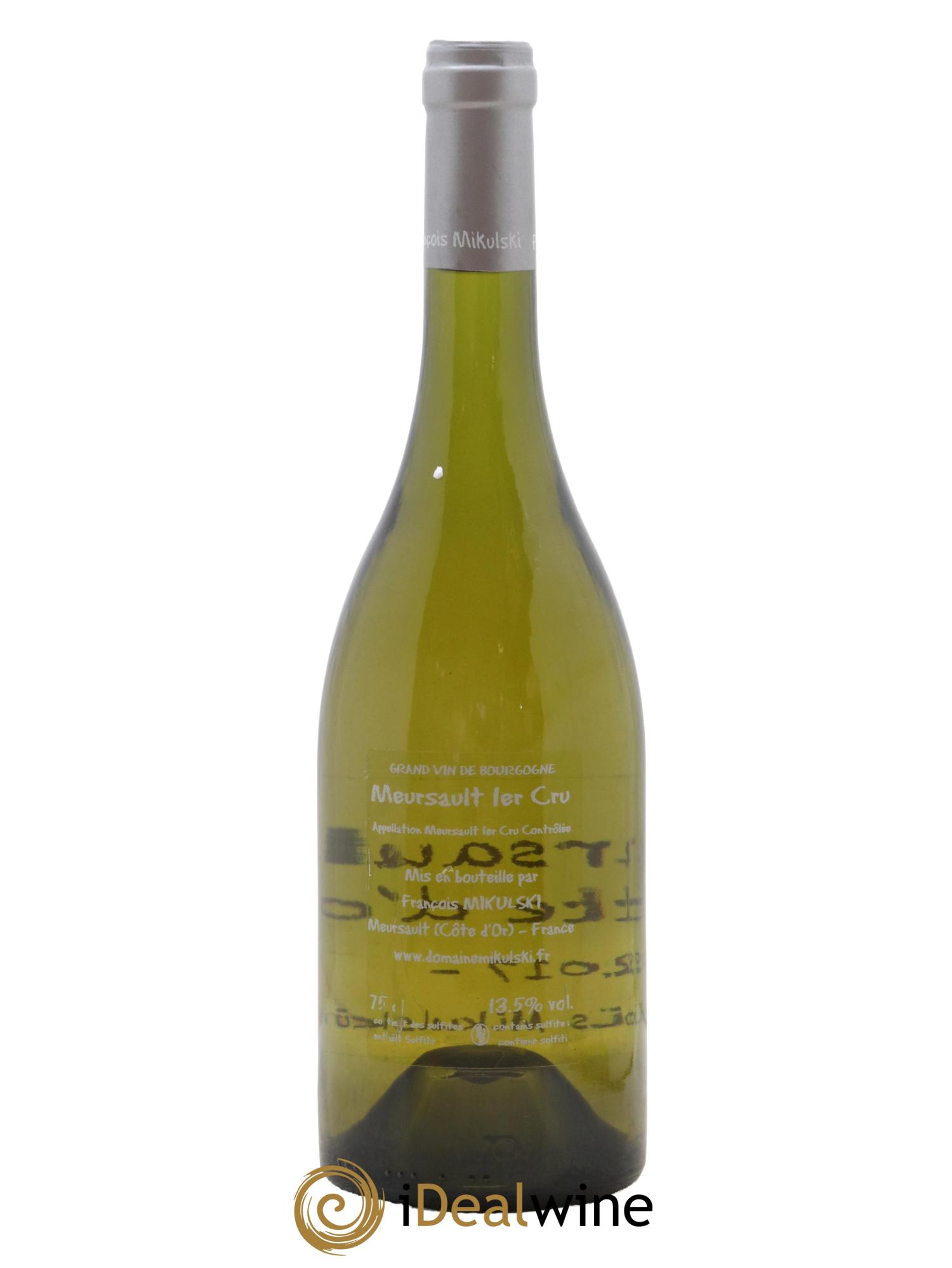 Meursault 1er Cru Goutte d'Or François Mikulski  2017 - Posten von 1 Flasche - 1