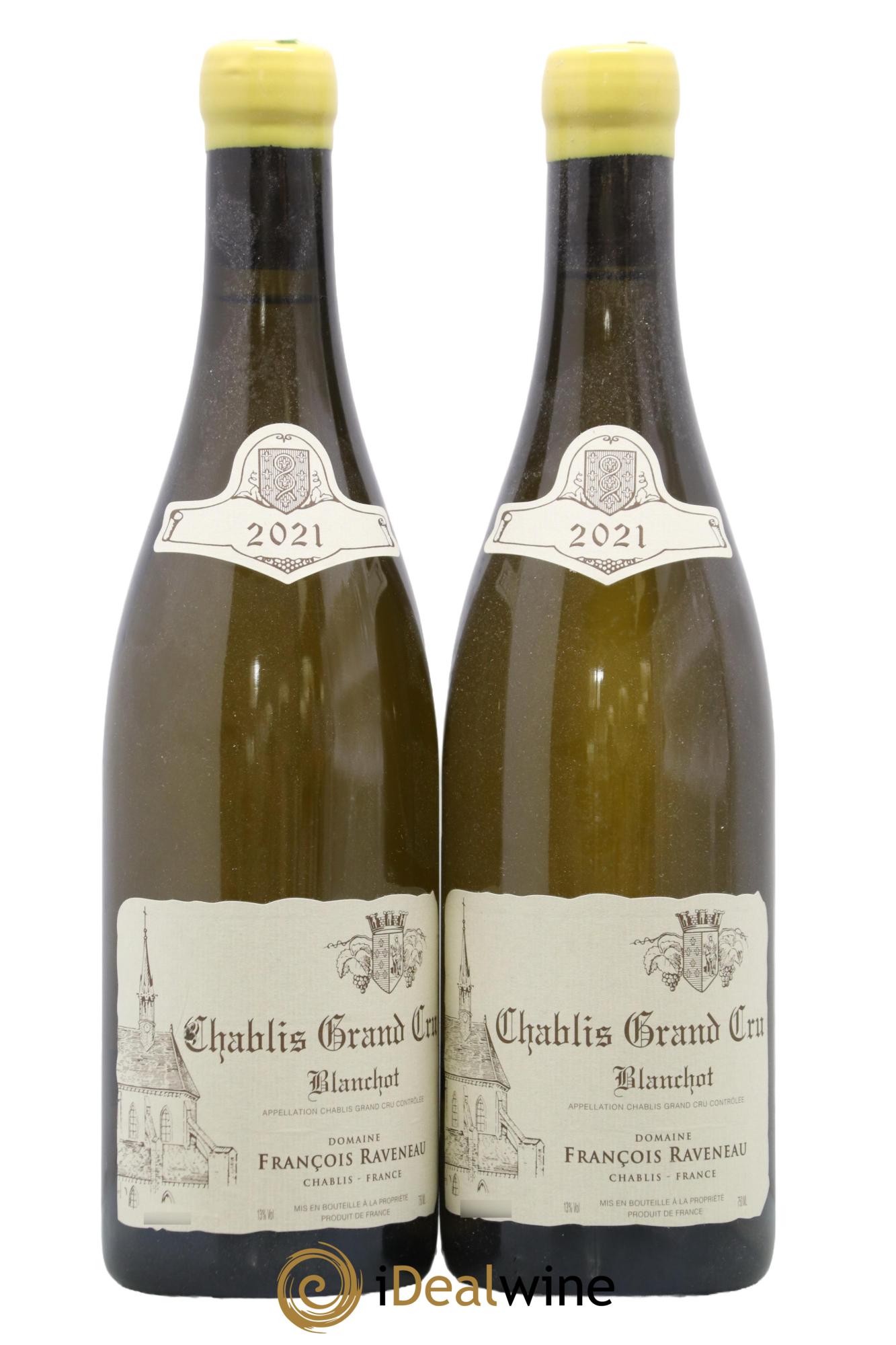 Chablis Grand Cru Blanchot Raveneau (Domaine) 2021 - Posten von 2 Flaschen - 0