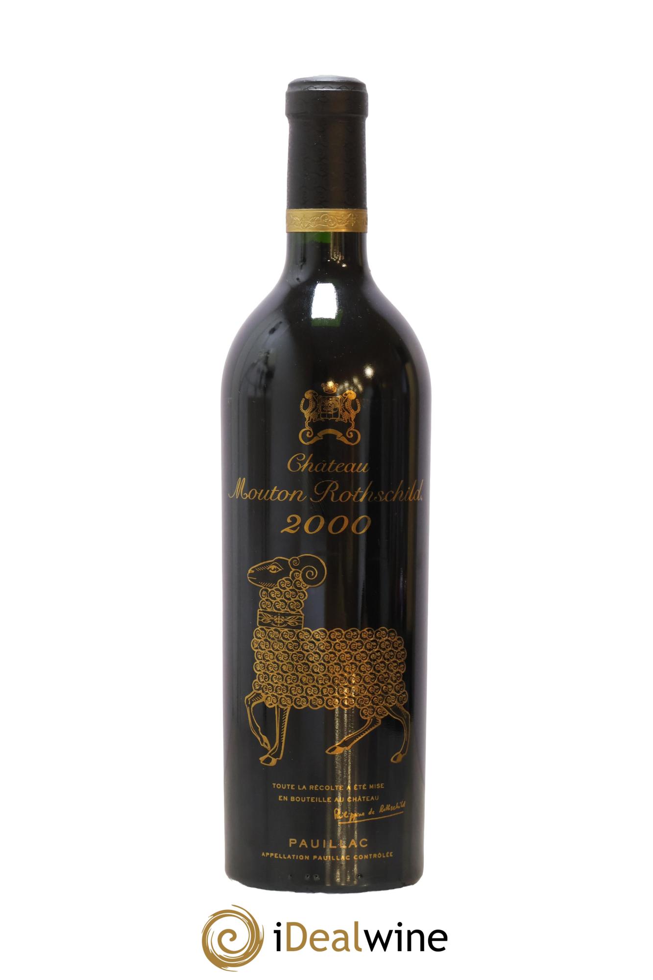 Château Mouton Rothschild 1er Grand Cru Classé 2000 - Lot of 1 bottle - 0