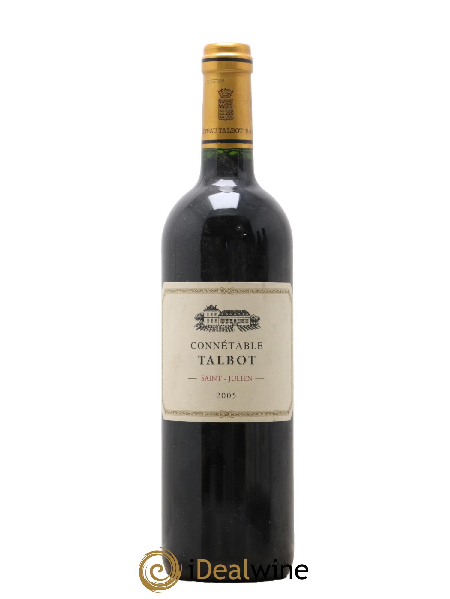 Connétable de Talbot Second Vin 2005 - Posten von 1 Flasche - 0