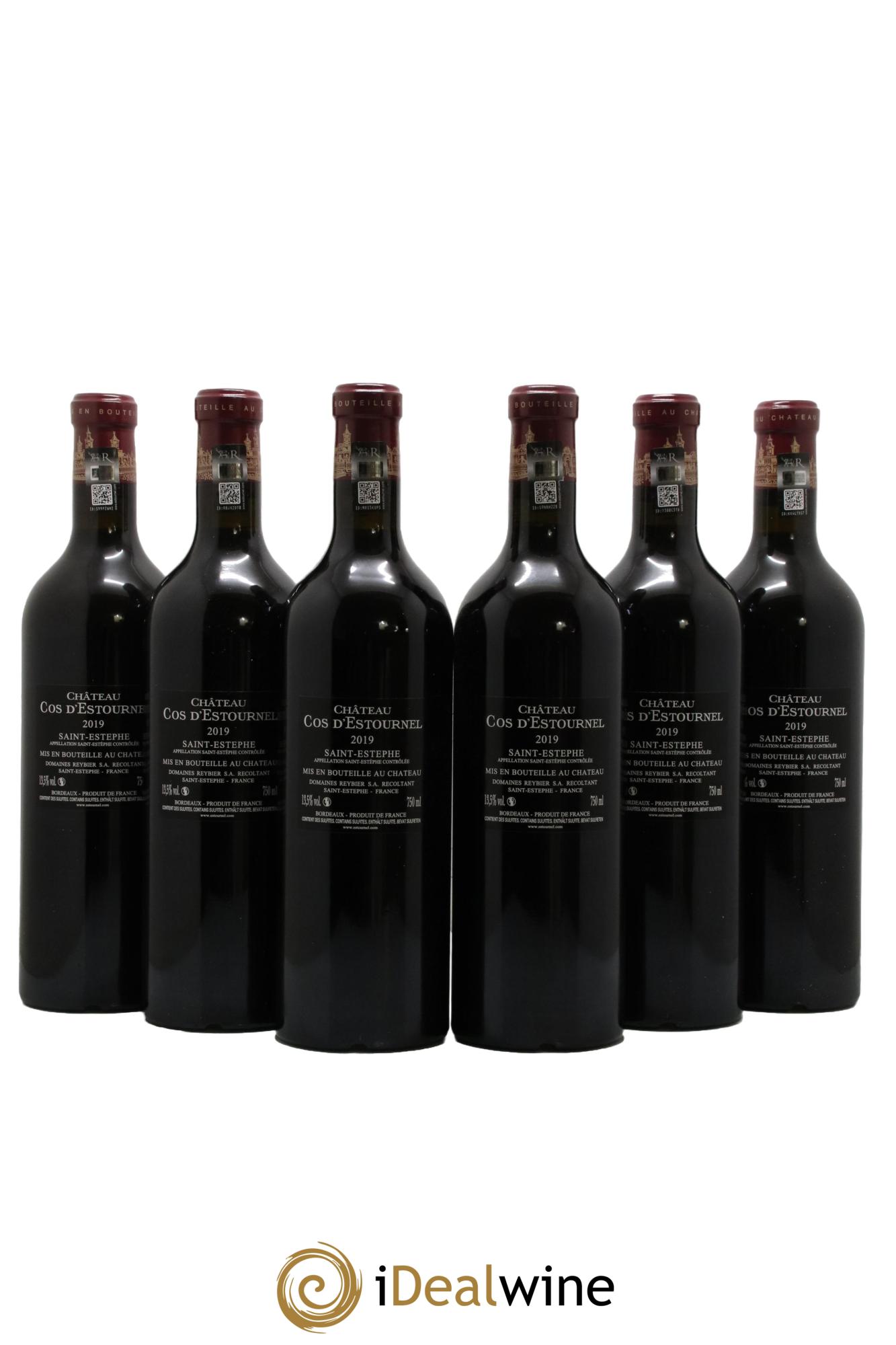 Cos d'Estournel 2ème Grand Cru Classé 2019 - Posten von 6 Flaschen - 1