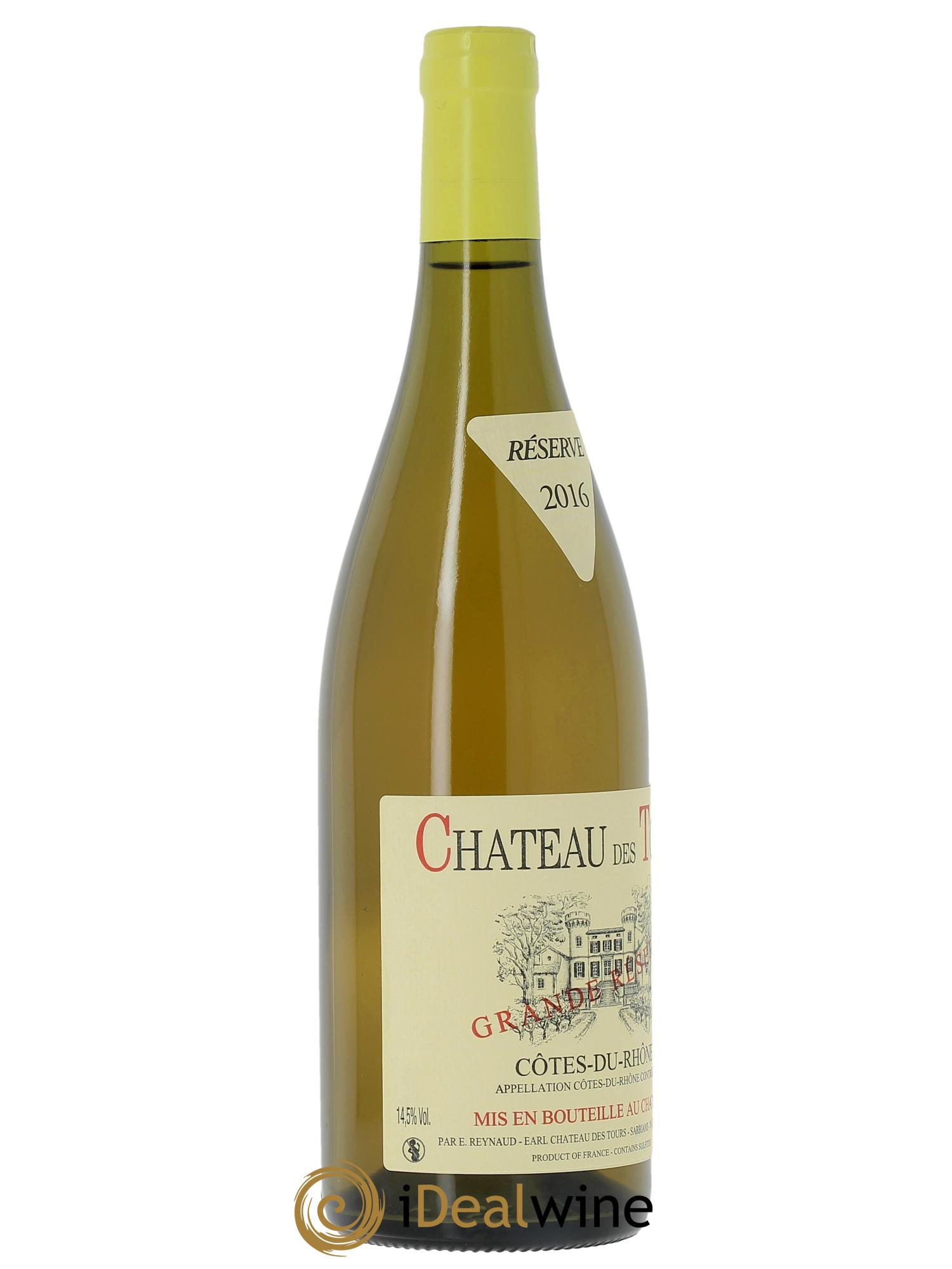 Côtes-du-Rhône Château des Tours Grande Réserve Emmanuel Reynaud 2016 - Posten von 1 Flasche - 2