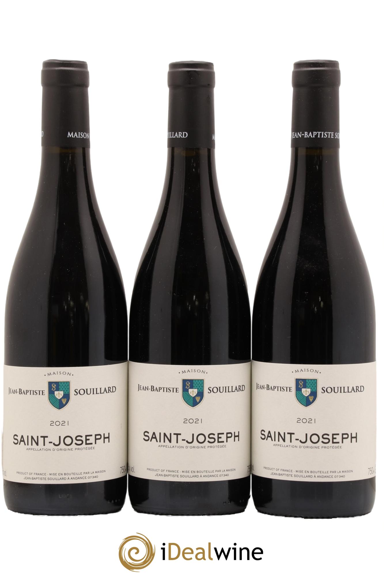 Saint-Joseph Jean-Baptiste Souillard 2021 - Lot de 3 bouteilles - 0