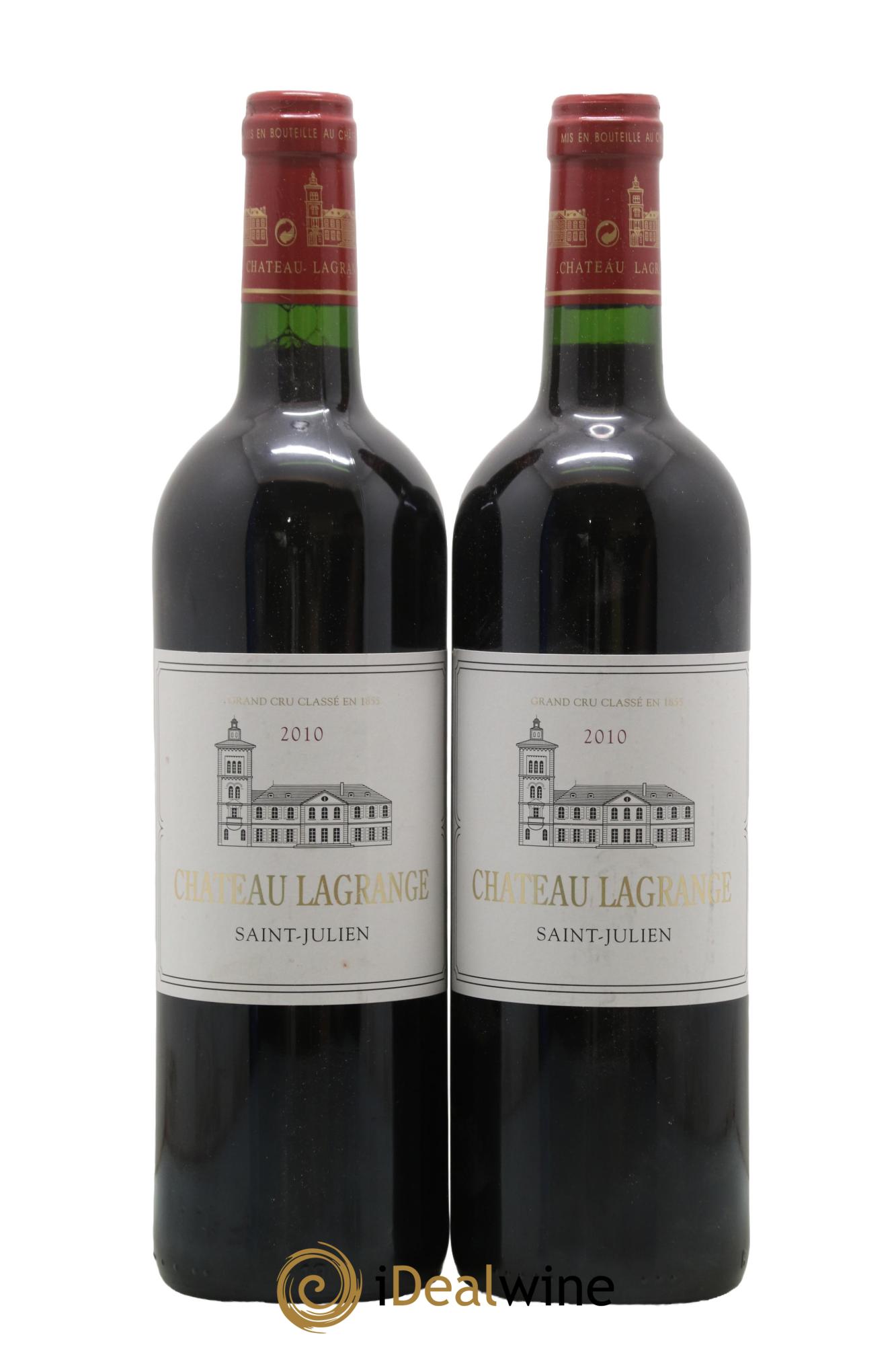 Château Lagrange 3ème Grand Cru Classé 2010 - Lotto di 2 bottiglie - 0