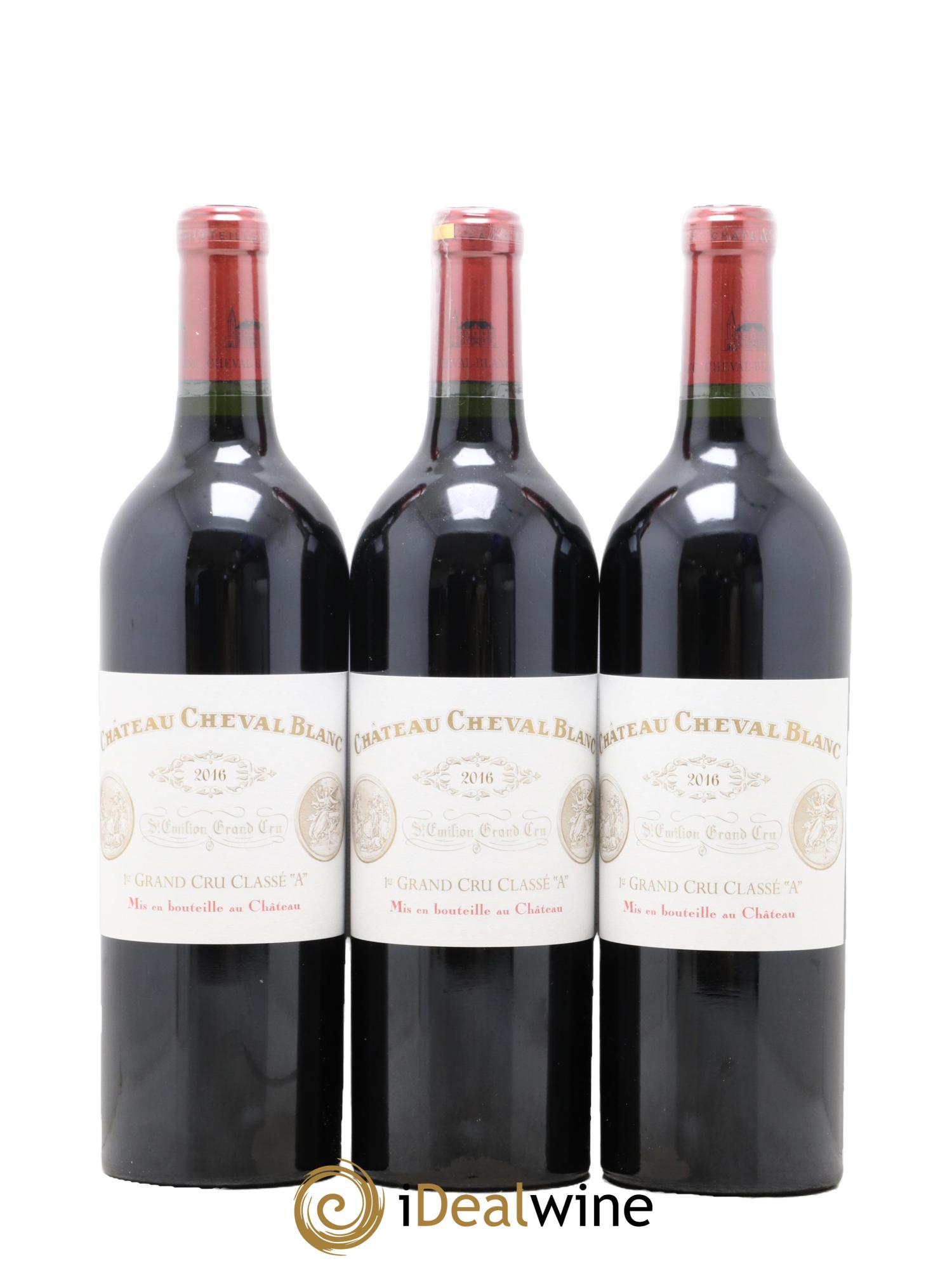 Château Cheval Blanc 1er Grand Cru Classé A 2016 - Lot de 6 bouteilles - 3