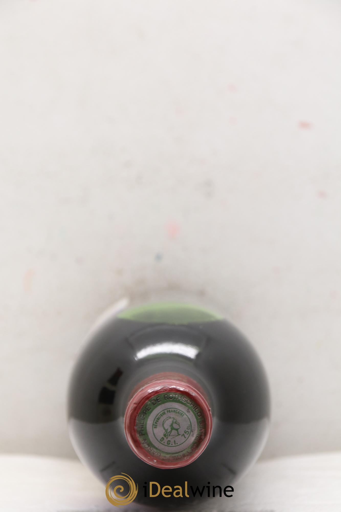 Château Mouton Rothschild 1er Grand Cru Classé 1980 - Lot of 1 bottle - 1