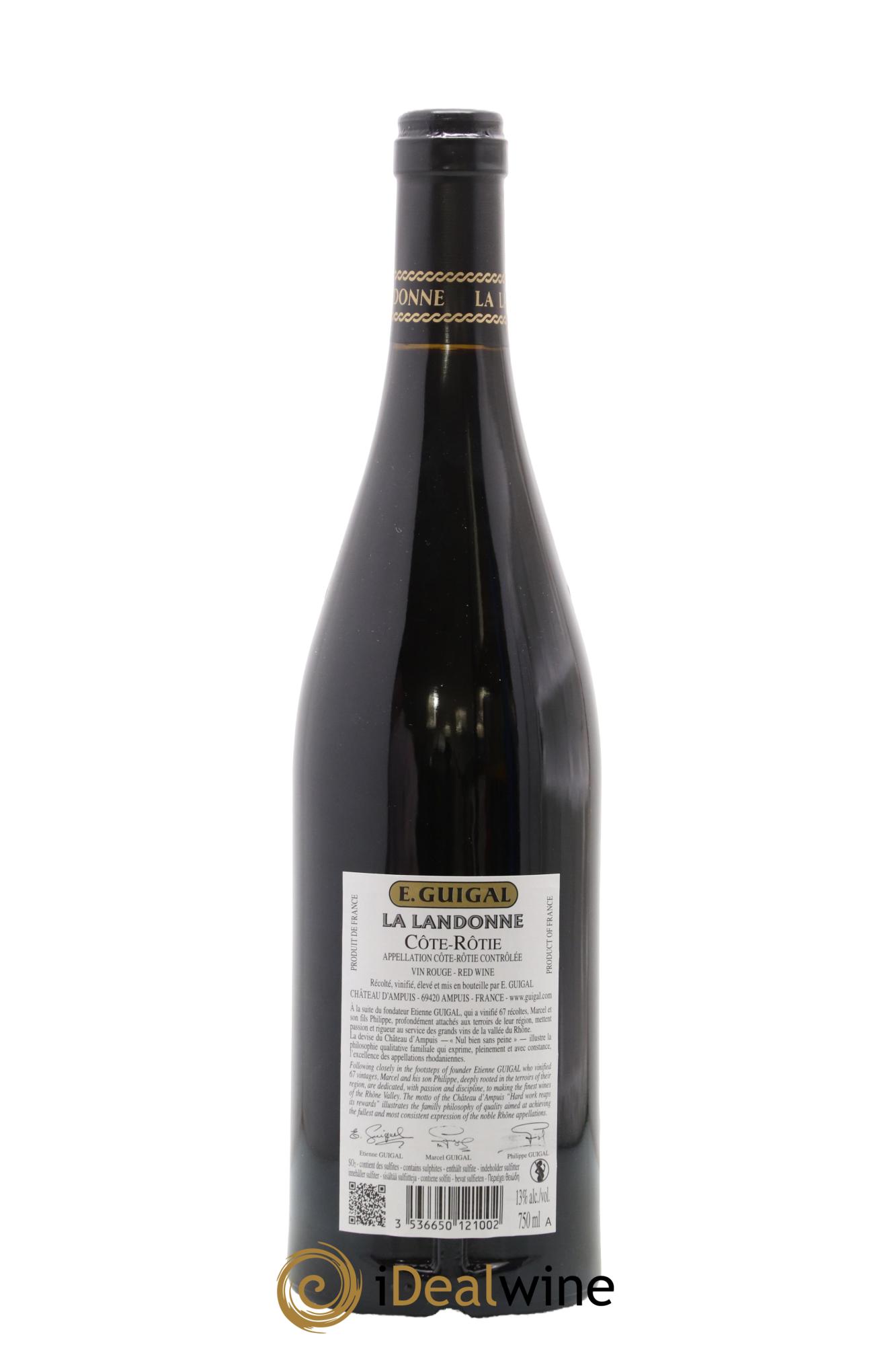 Côte-Rôtie La Landonne Guigal 2020 - Lot de 1 bouteille - 1
