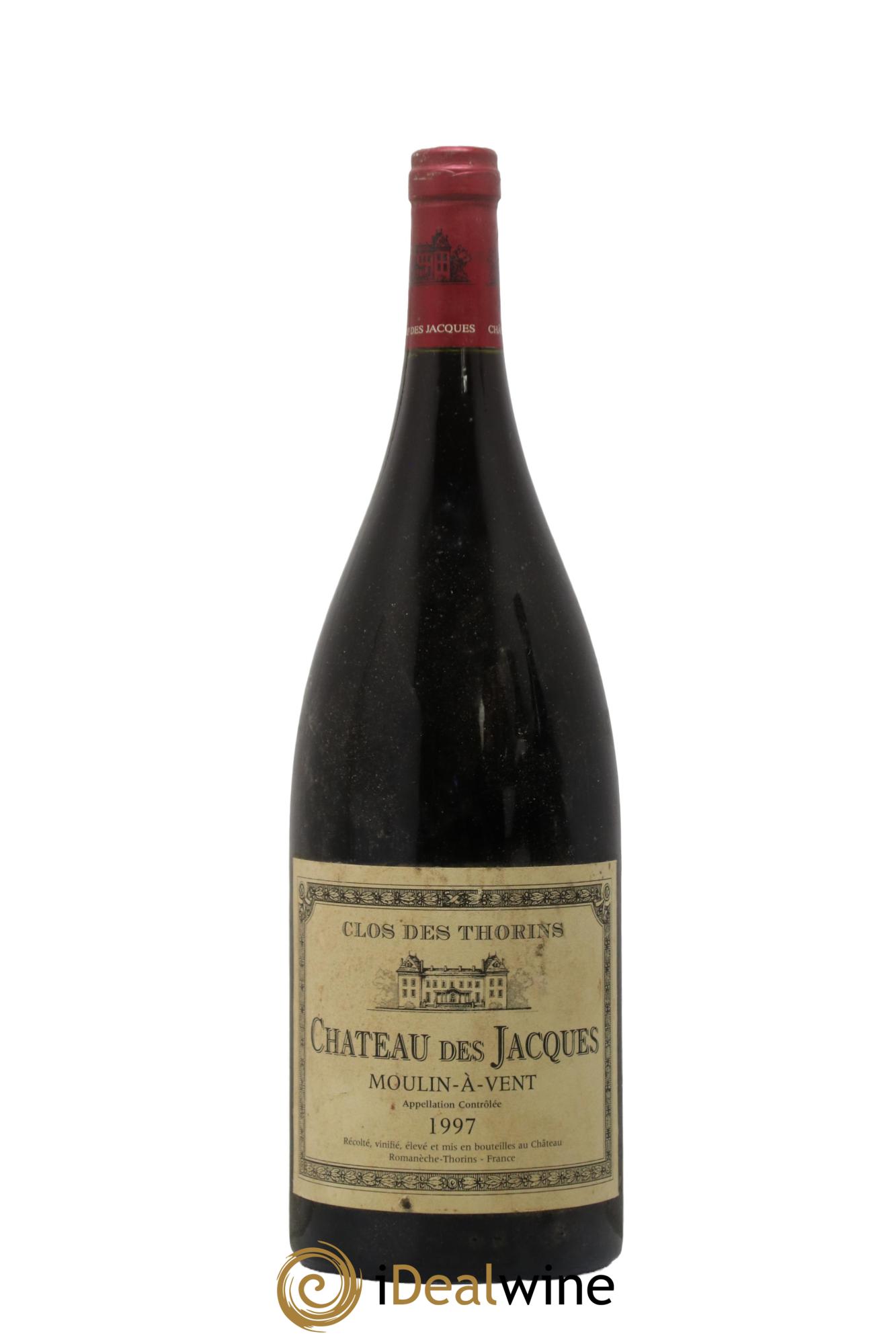 Moulin à Vent Clos des Thorins Château des Jacques 1997 - Lotto di 1 magnum - 0