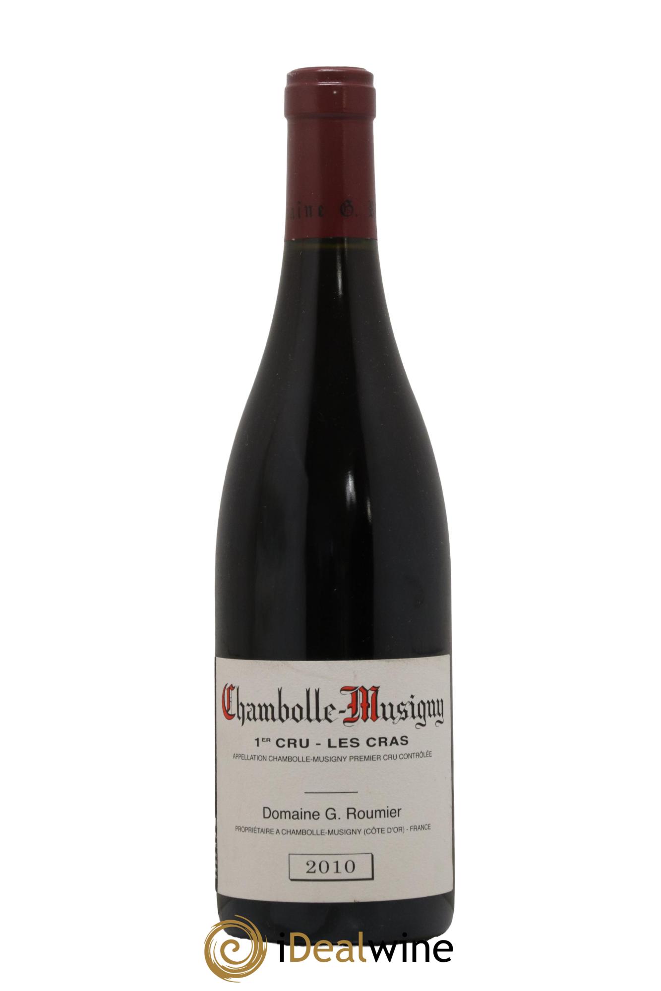 Chambolle-Musigny 1er Cru Les Cras Georges Roumier (Domaine) 2010 - Lot de 1 bouteille - 0