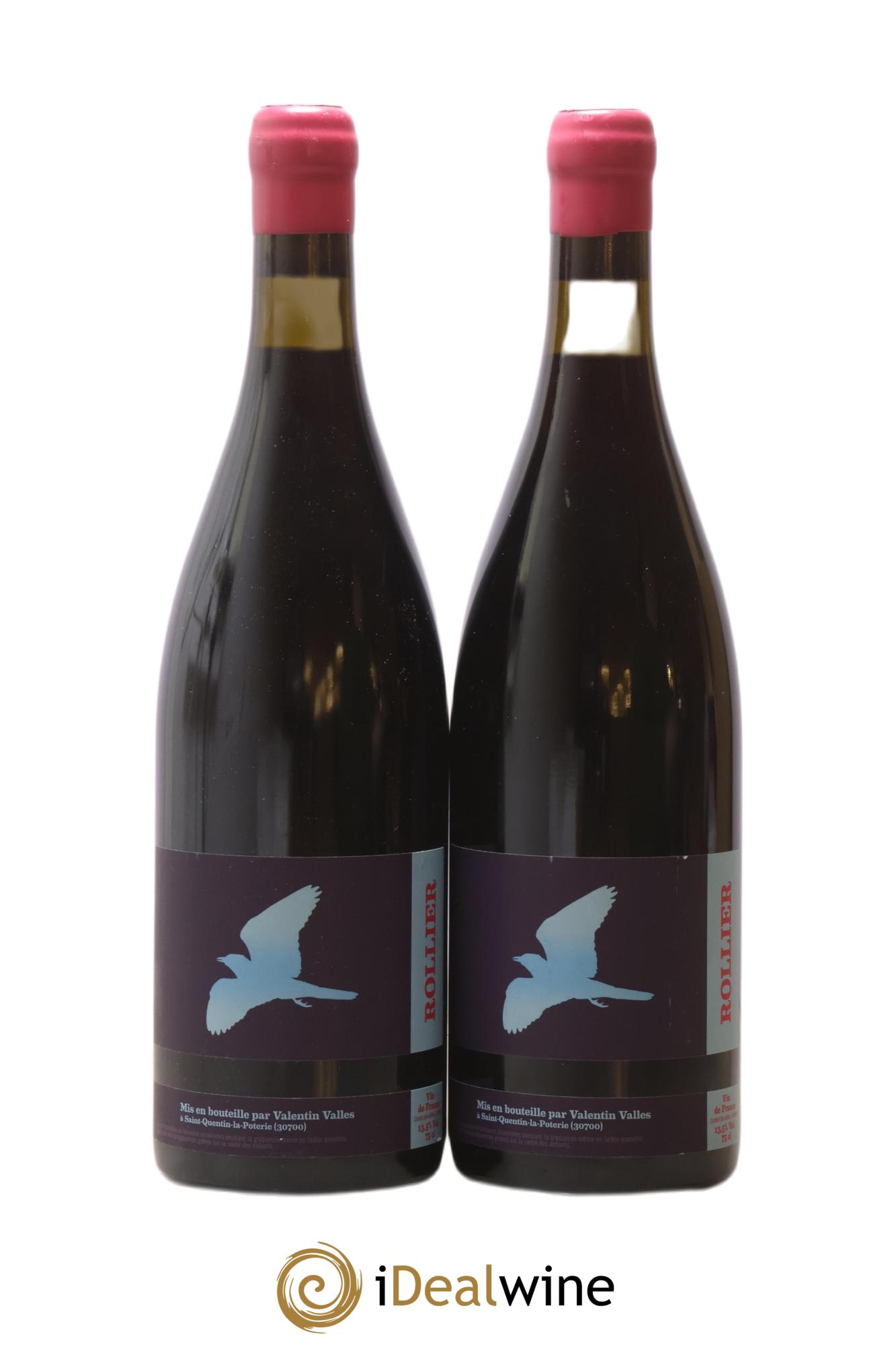 Vin de France Rollier Valentin Vallés 2006 - Lot de 2 bouteilles - 0