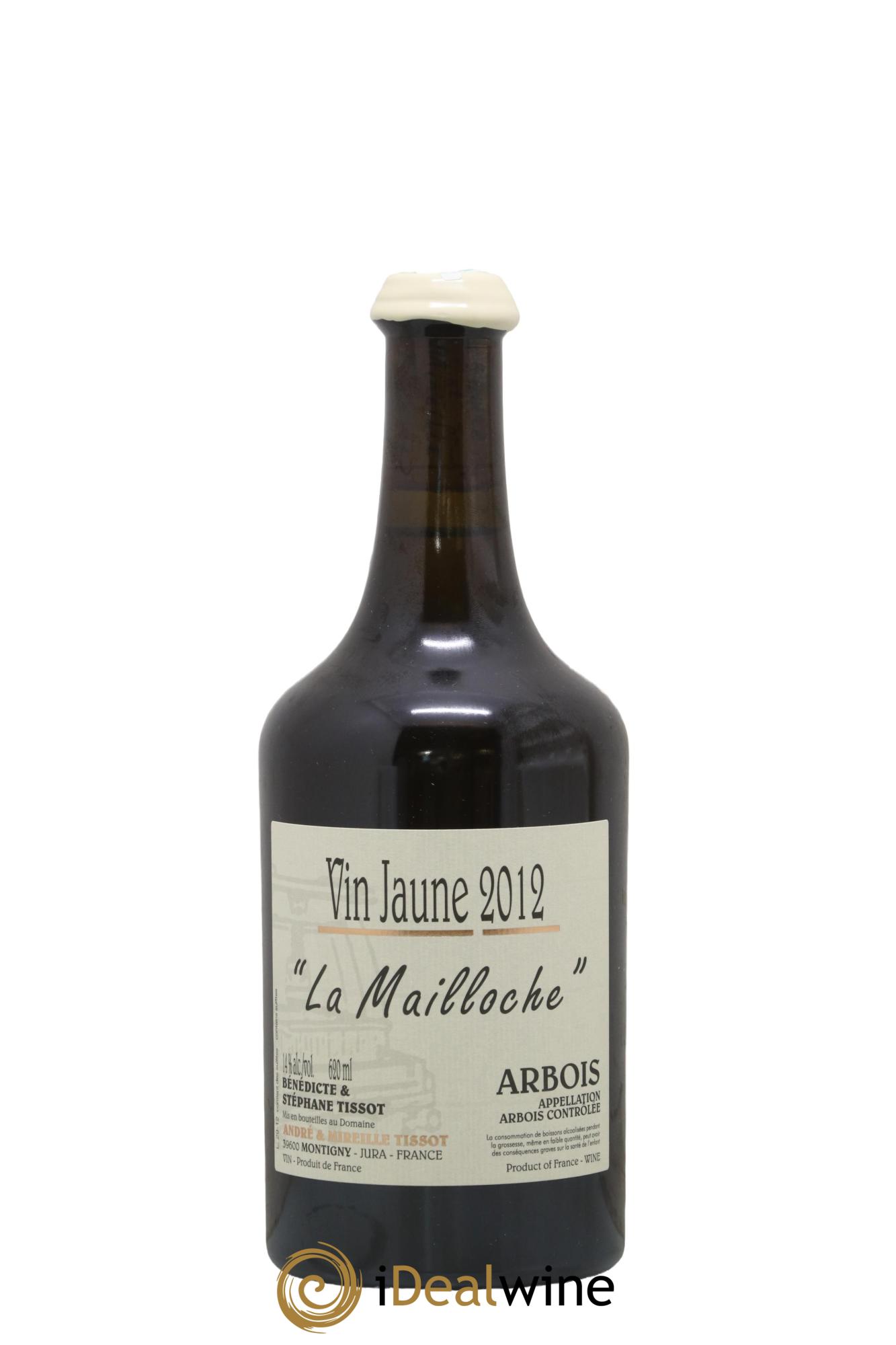 Arbois Vin Jaune La Mailloche Bénédicte et Stéphane Tissot 2012 - Lot de 1 clavelin - 0
