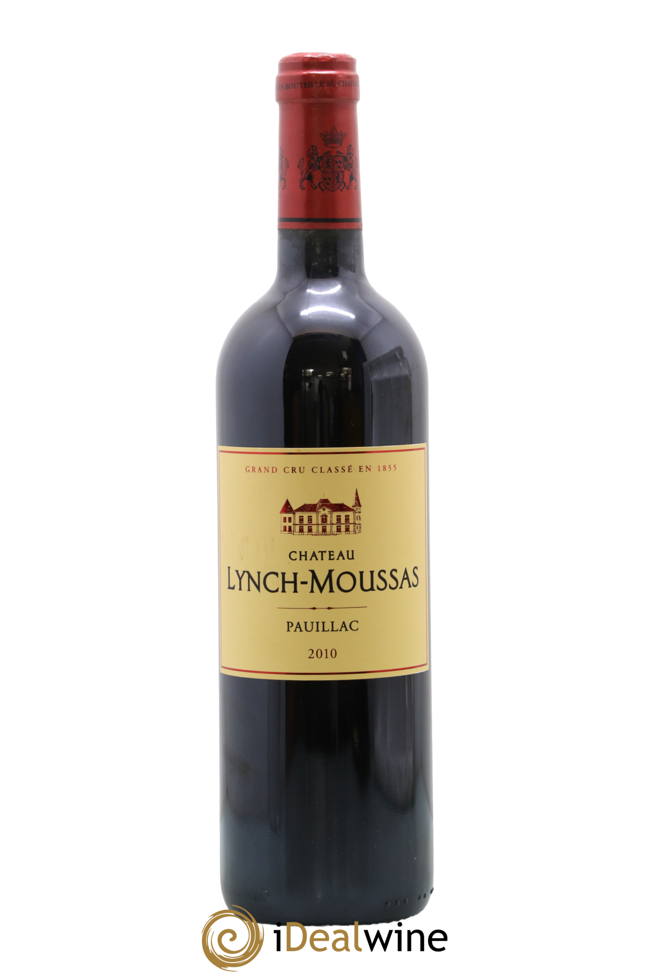 Château Lynch Moussas 5ème Grand Cru Classé 2010 - Lot de 1 bouteille - 0