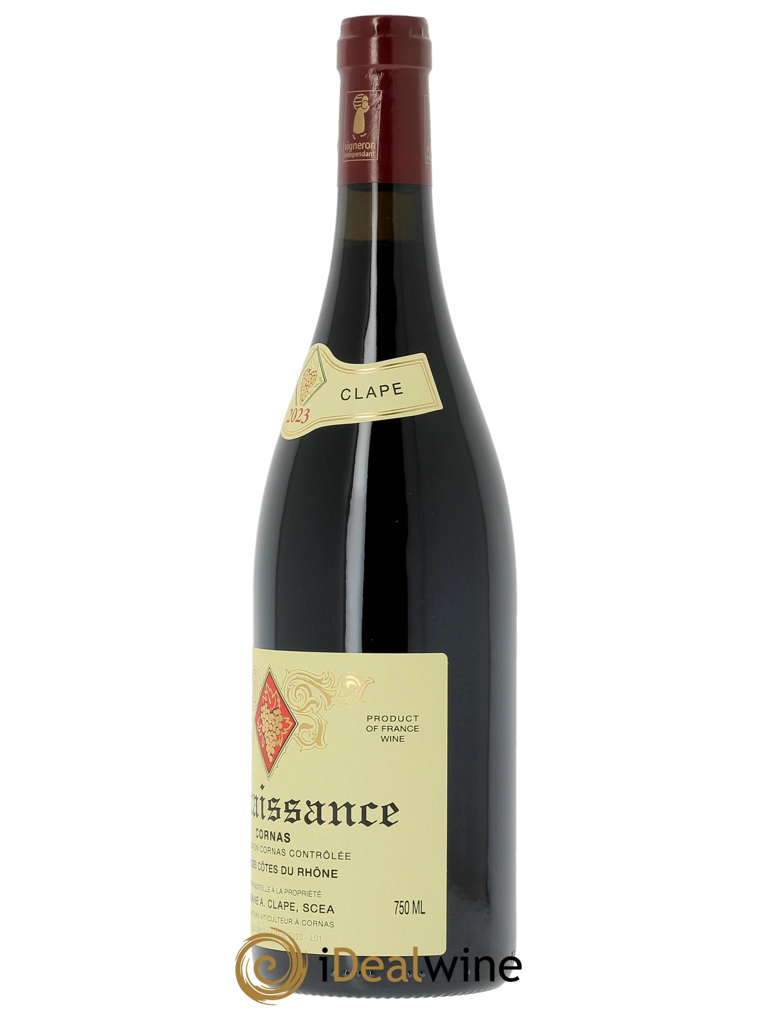 Cornas Renaissance Auguste Clape 2023 - Posten von 1 Flasche - 1