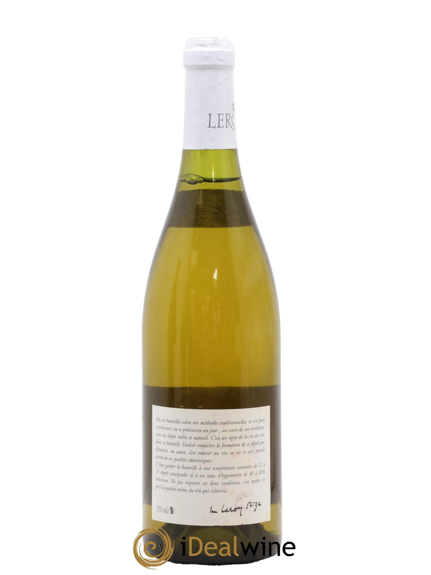 Meursault 1er Cru Perrières Leroy SA 2000 - Lot de 1 bouteille - 1
