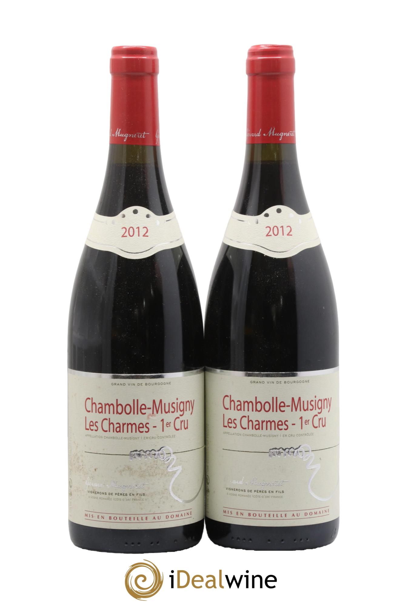 Chambolle-Musigny 1er Cru Les Charmes Gérard Mugneret 2012 - Lotto di 2 bottiglie - 0