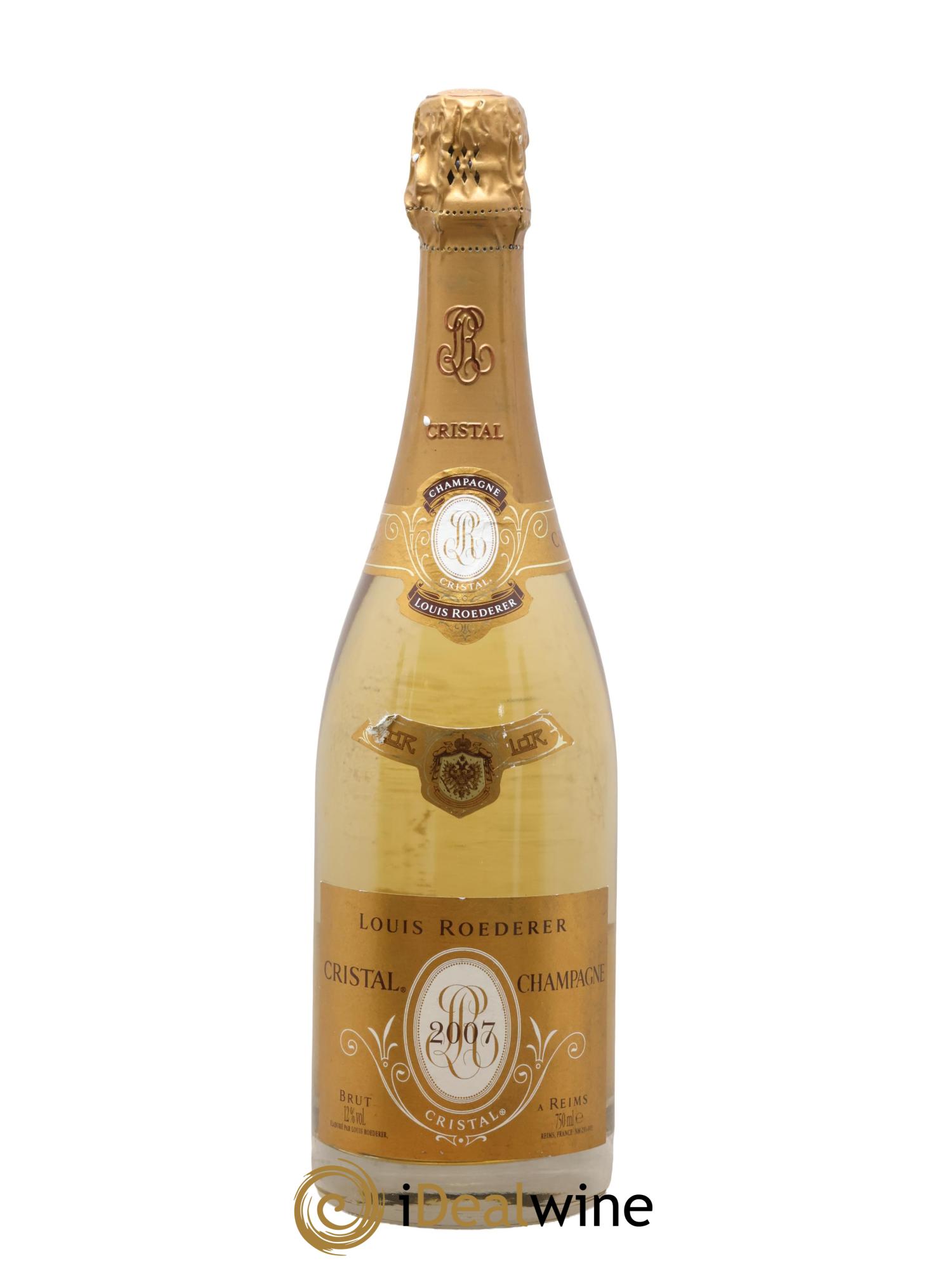 Cristal Louis Roederer 2007 - Lot of 1 bottle - 0