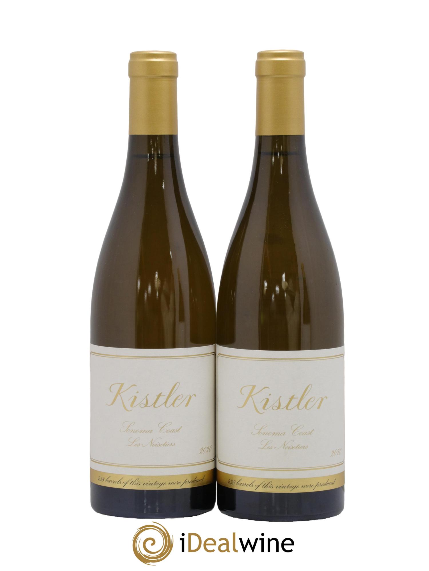 Sonoma Coast Kistler Les Noisetiers Chardonnay Kistler 2020 - Lot of 2 bottles - 0