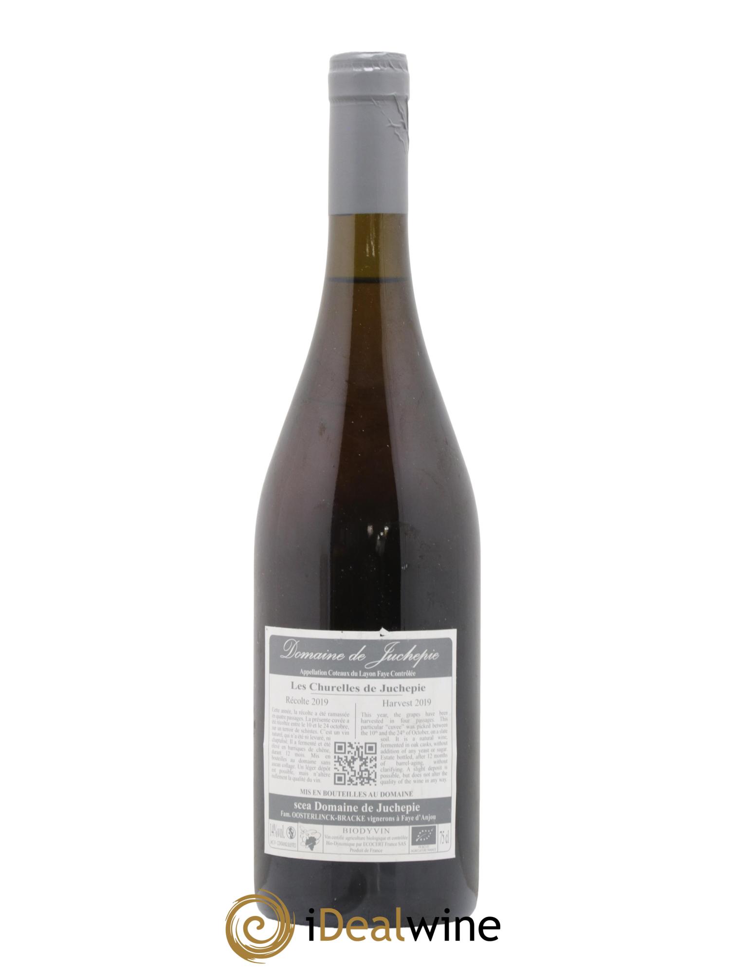 Coteaux du Layon Les Churelles Domaine De Juchepie 2019 - Lotto di 1 bottiglia - 1