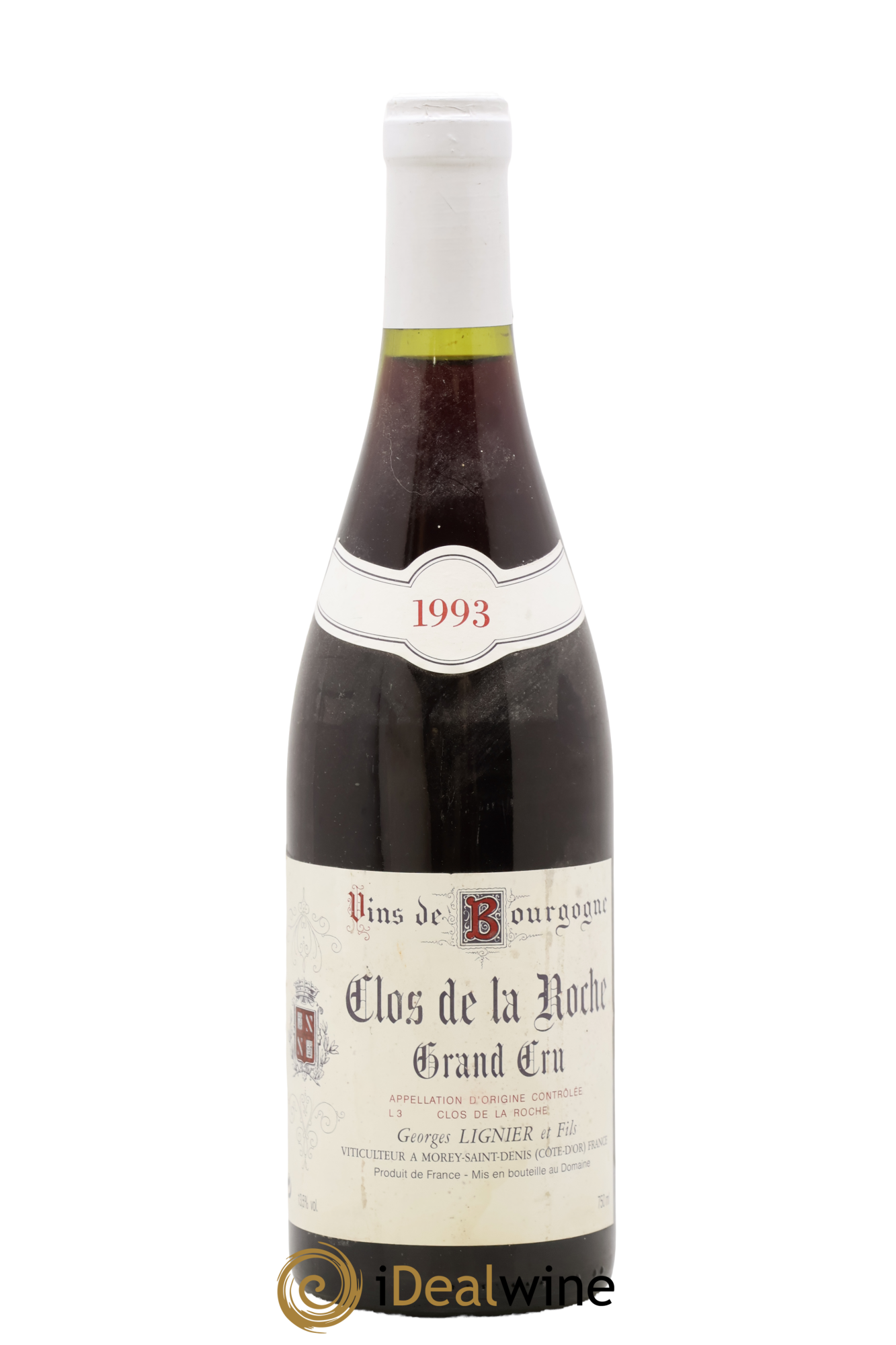 Clos de la Roche Grand Cru Georges Lignier (Domaine) 1993 - Lot of 1 bottle - 0