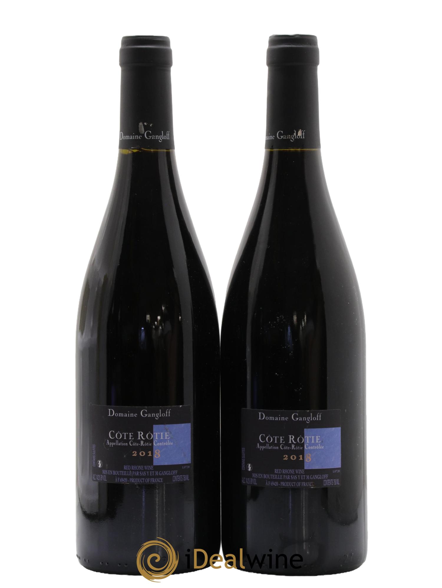 Côte-Rôtie La Barbarine Gangloff (Domaine) 2018 - Lot de 2 bouteilles - 1