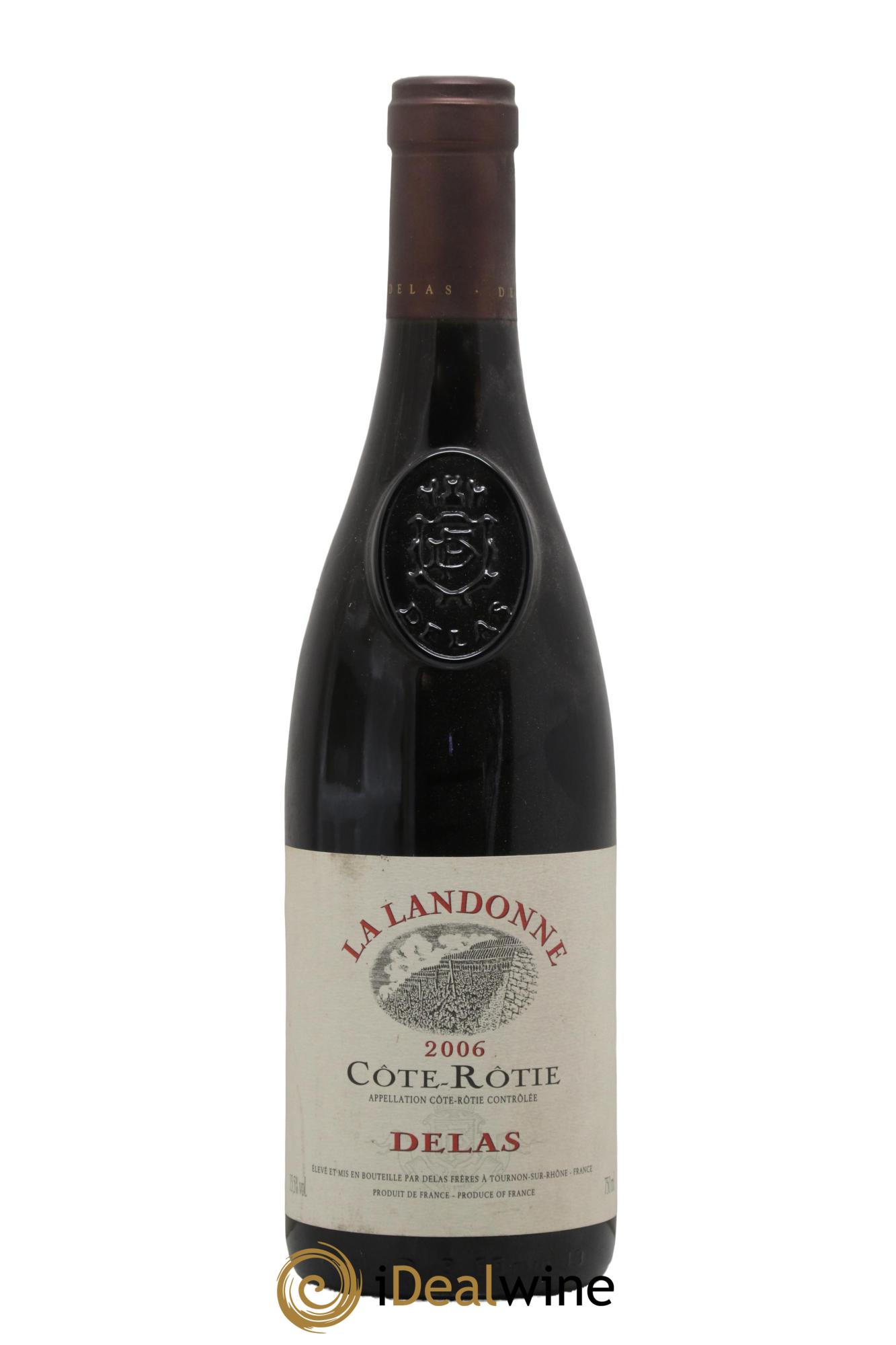 Côte-Rôtie La Landonne Delas Frères 2006 - Lot de 1 bouteille - 0