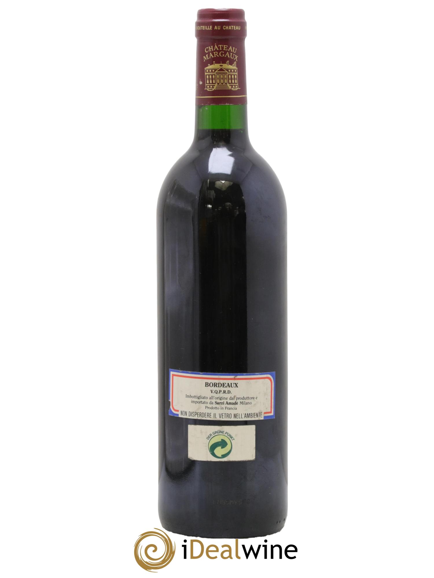 Château Margaux 1er Grand Cru Classé 1995 - Posten von 1 Flasche - 1