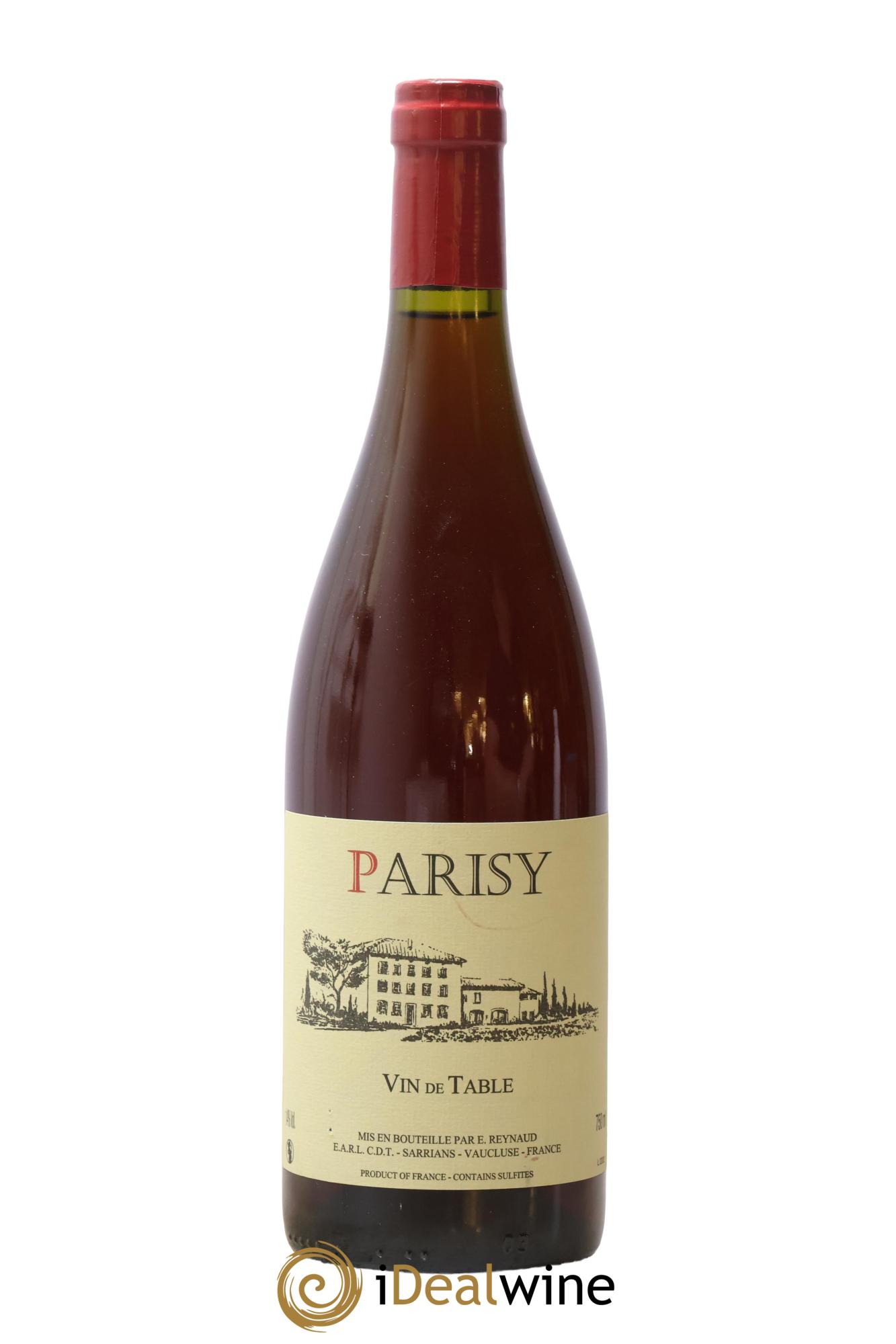 Vin de Table Parisy Emmanuel Reynaud 2020 - Posten von 1 Flasche - 0