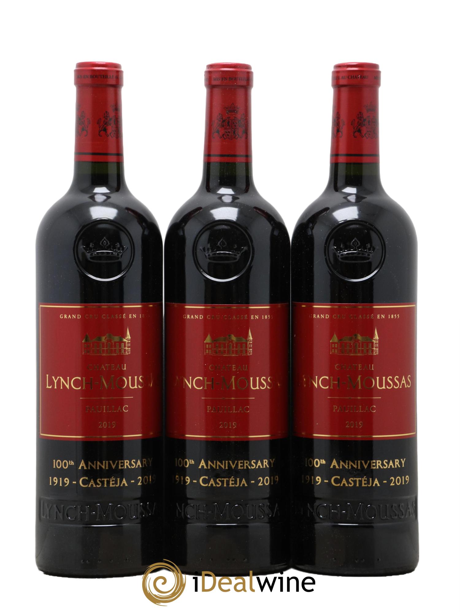 Château Lynch Moussas 5ème Grand Cru Classé  2019 - Lot of 6 bottles - 1
