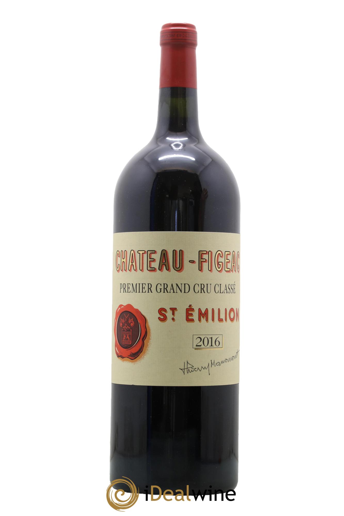 Château Figeac 1er Grand Cru Classé A 2016 - Lot de 1 magnum - 0
