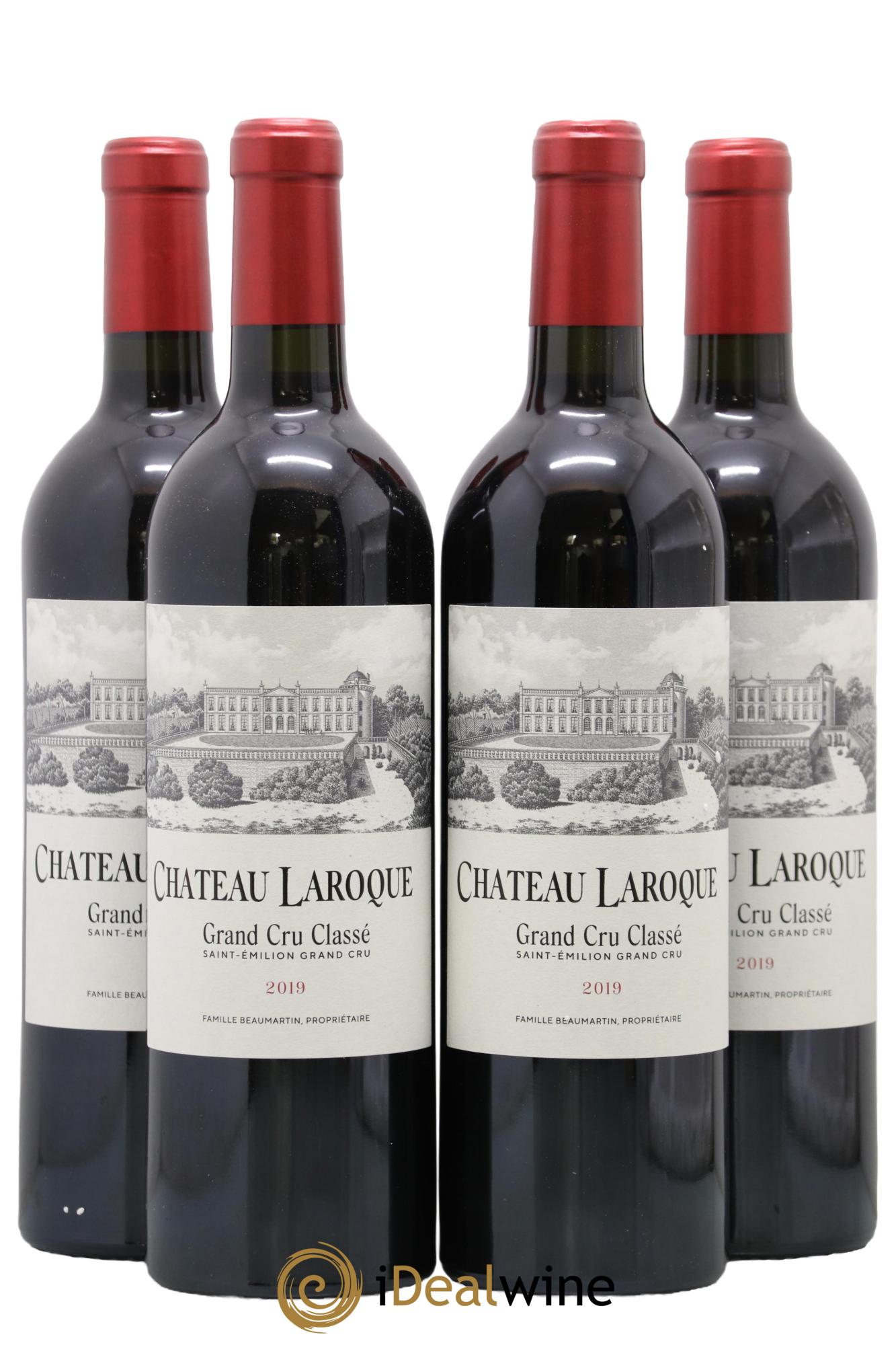 Château Laroque Grand Cru Classé 2019 - Lot of 4 bottles - 0