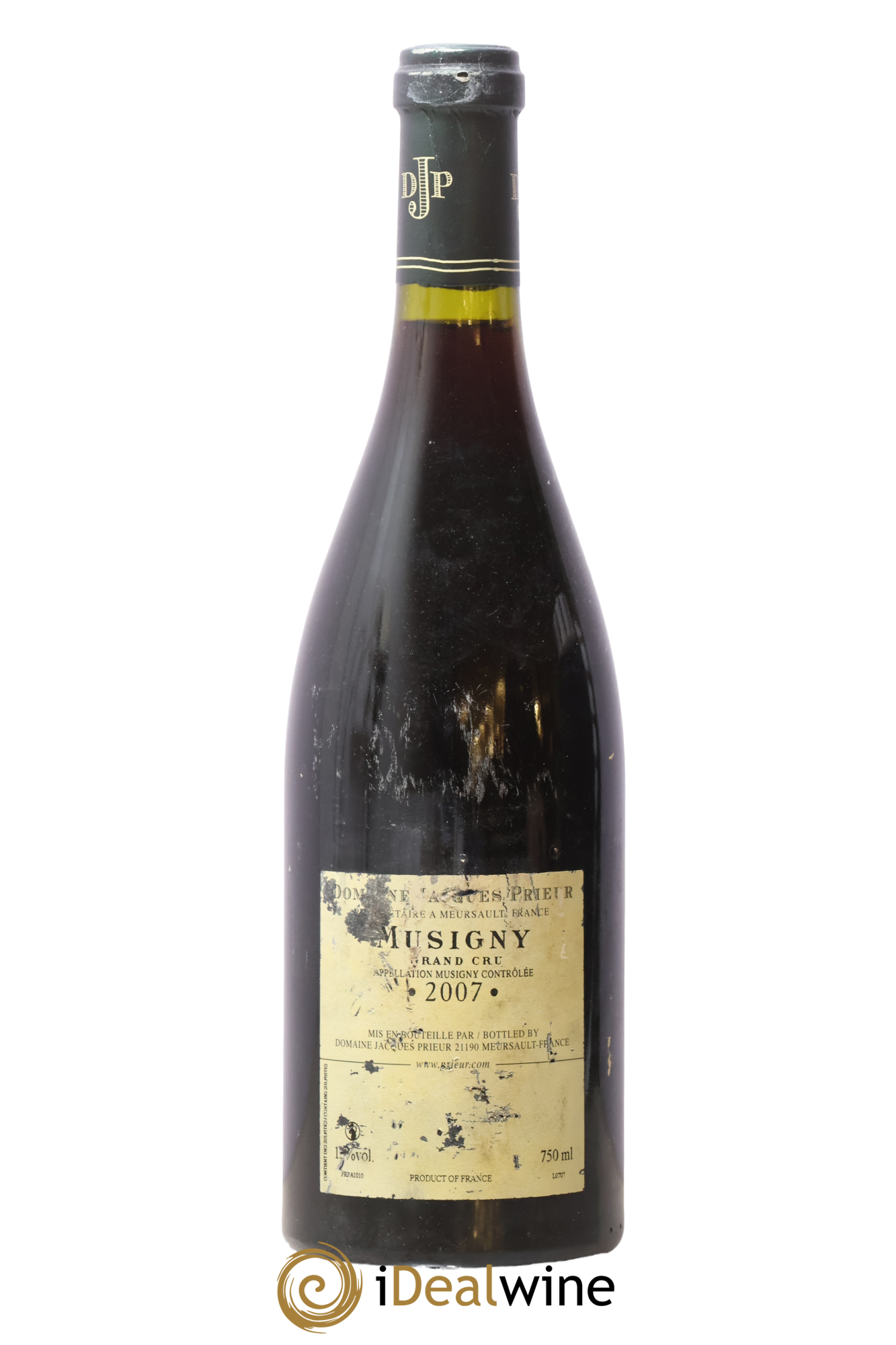 Musigny Grand Cru Jacques Prieur (Domaine) 2007 - Lot de 1 bouteille - 1