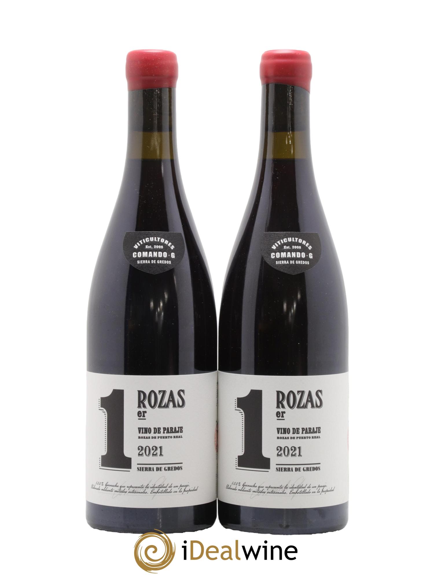 Vinos de Madrid DO Rozas 1er Comando G 2021 - Lot of 2 bottles - 0