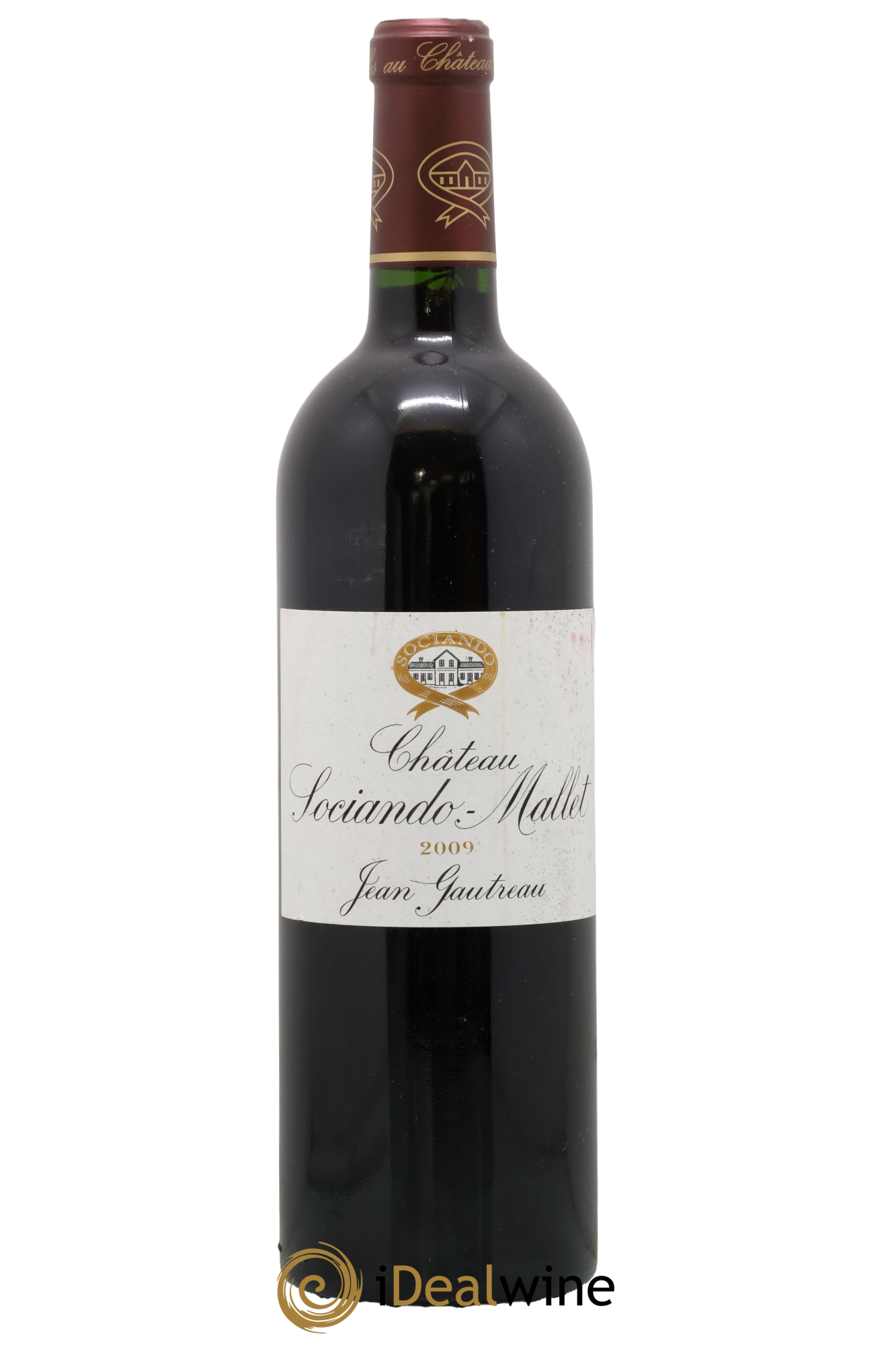 Château Sociando Mallet 2009 - Lot de 1 bouteille - 0