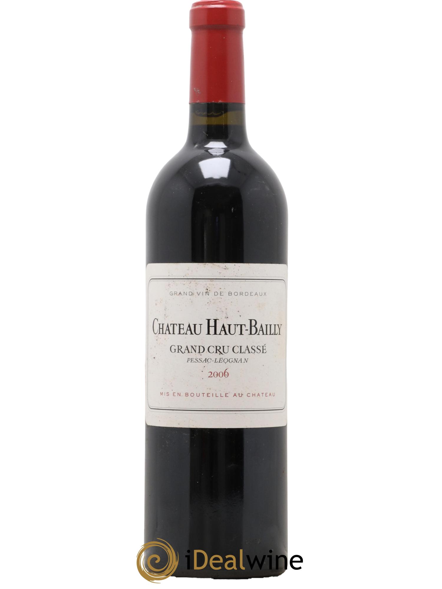 Château Haut-Bailly Cru Classé de Graves 2006 - Lot de 1 bouteille - 0