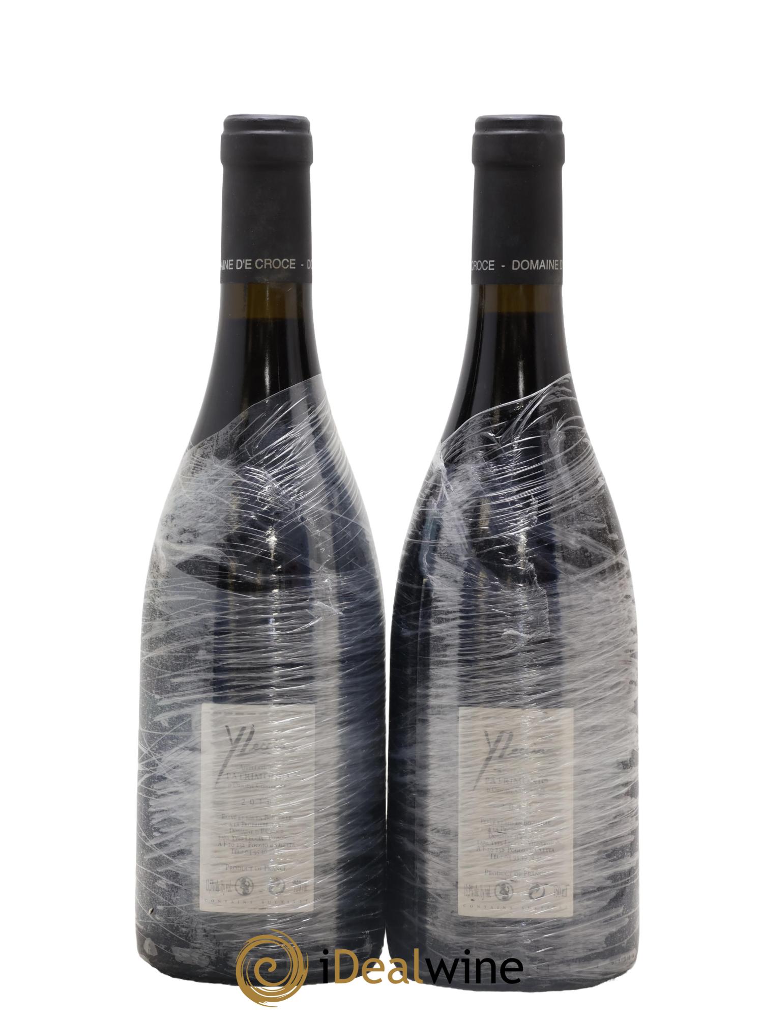 Patrimonio Domaine d' E. Croce Yves Leccia 2010 - Lot de 2 bouteilles - 1