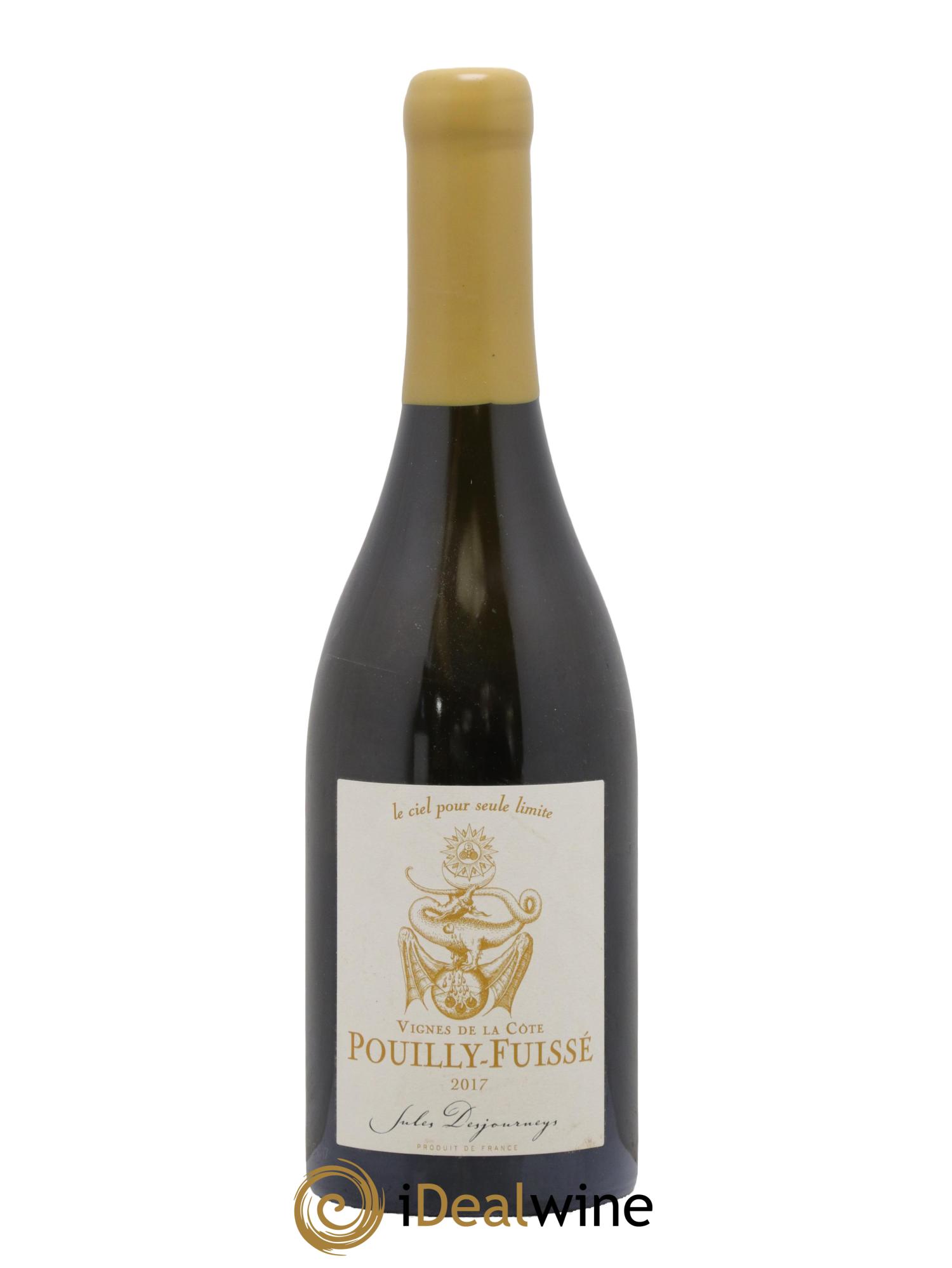 Pouilly-Fuissé Vignes de la Côte Jules Desjourneys 2017 - Posten von 1 Flasche - 0