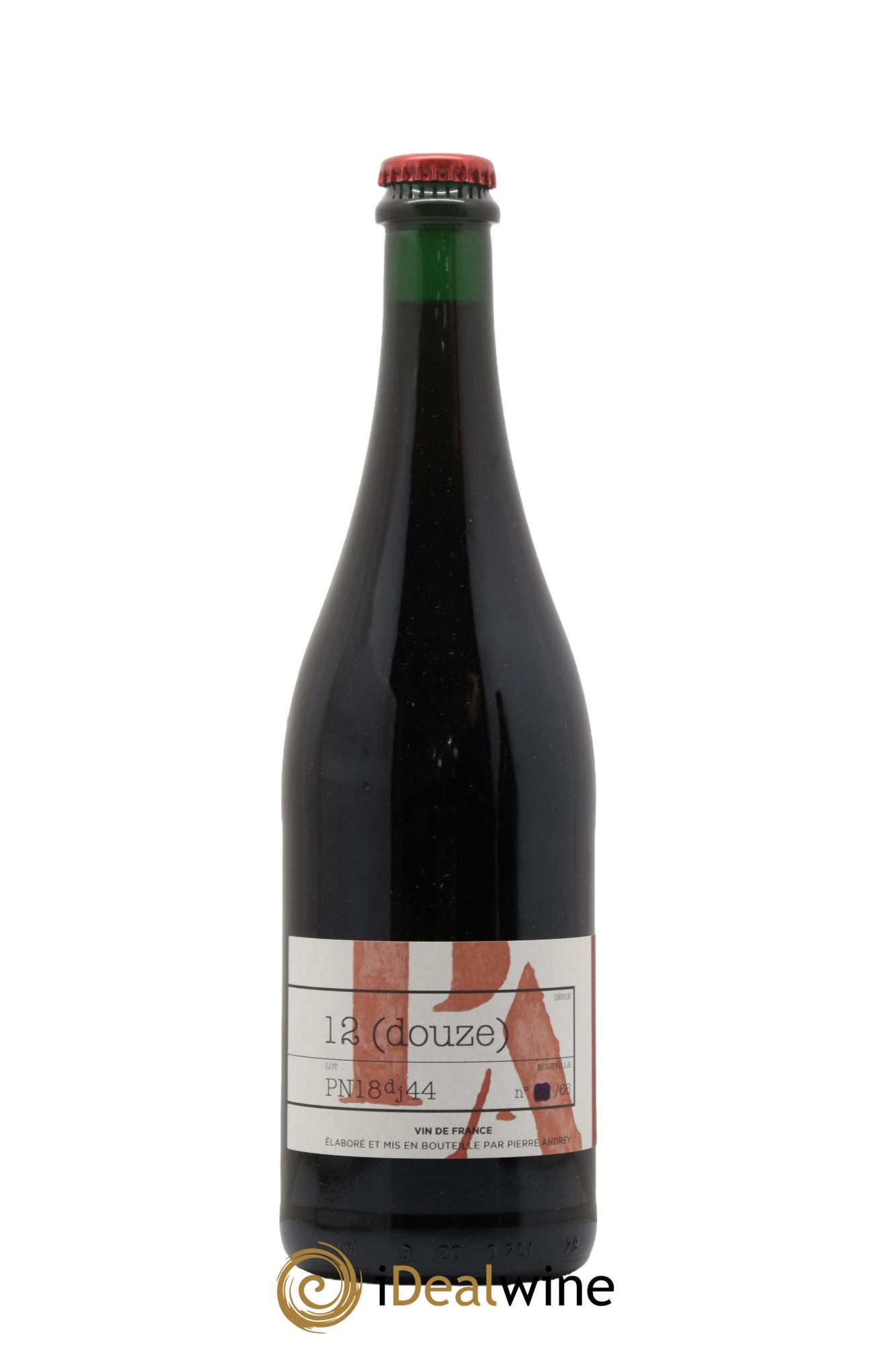 Vin de France Verba Pampinea Pinot Noir Florence Bouleaux et Pierre Andrey 2018 - Lot de 1 bouteille - 0