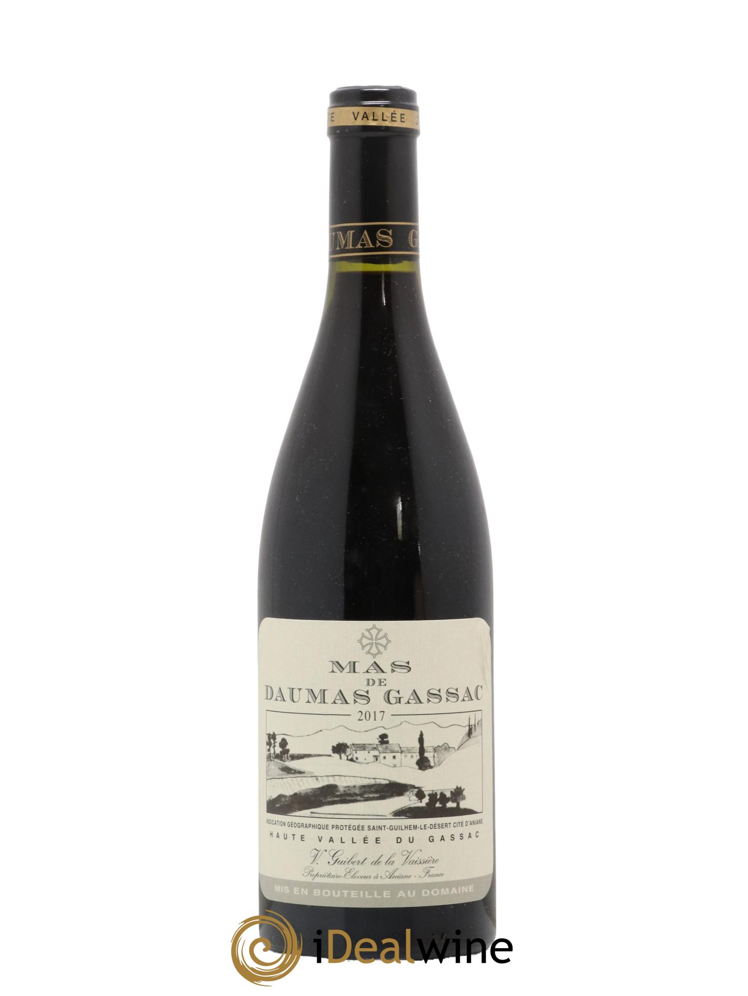 IGP St Guilhem-le-Désert - Cité d'Aniane Mas Daumas Gassac Famille Guibert de La Vaissière 2017 - Lotto di 1 bottiglia - 0