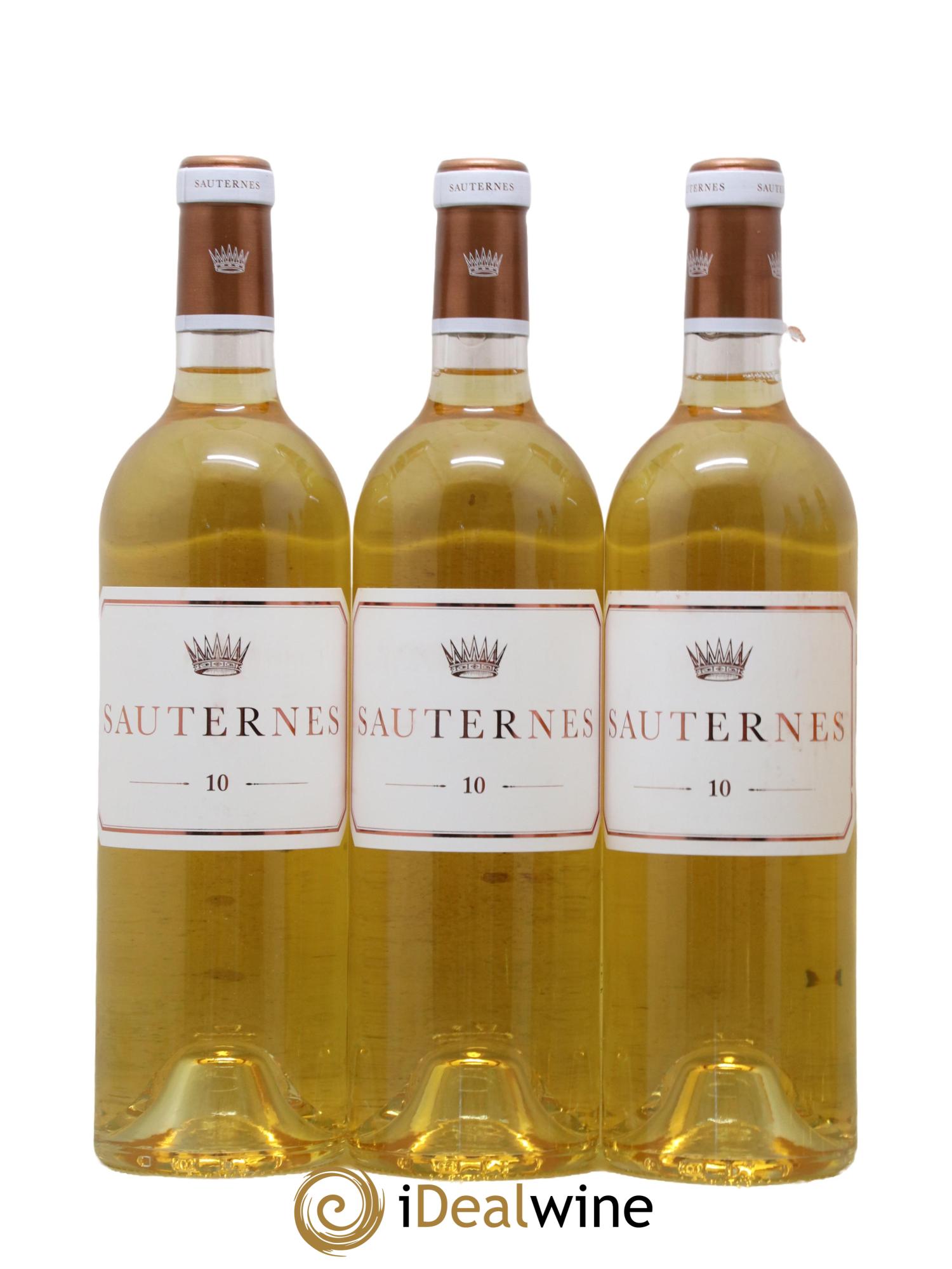 Sauternes Numero 10 de Yquem - Lot de 6 bouteilles - 1