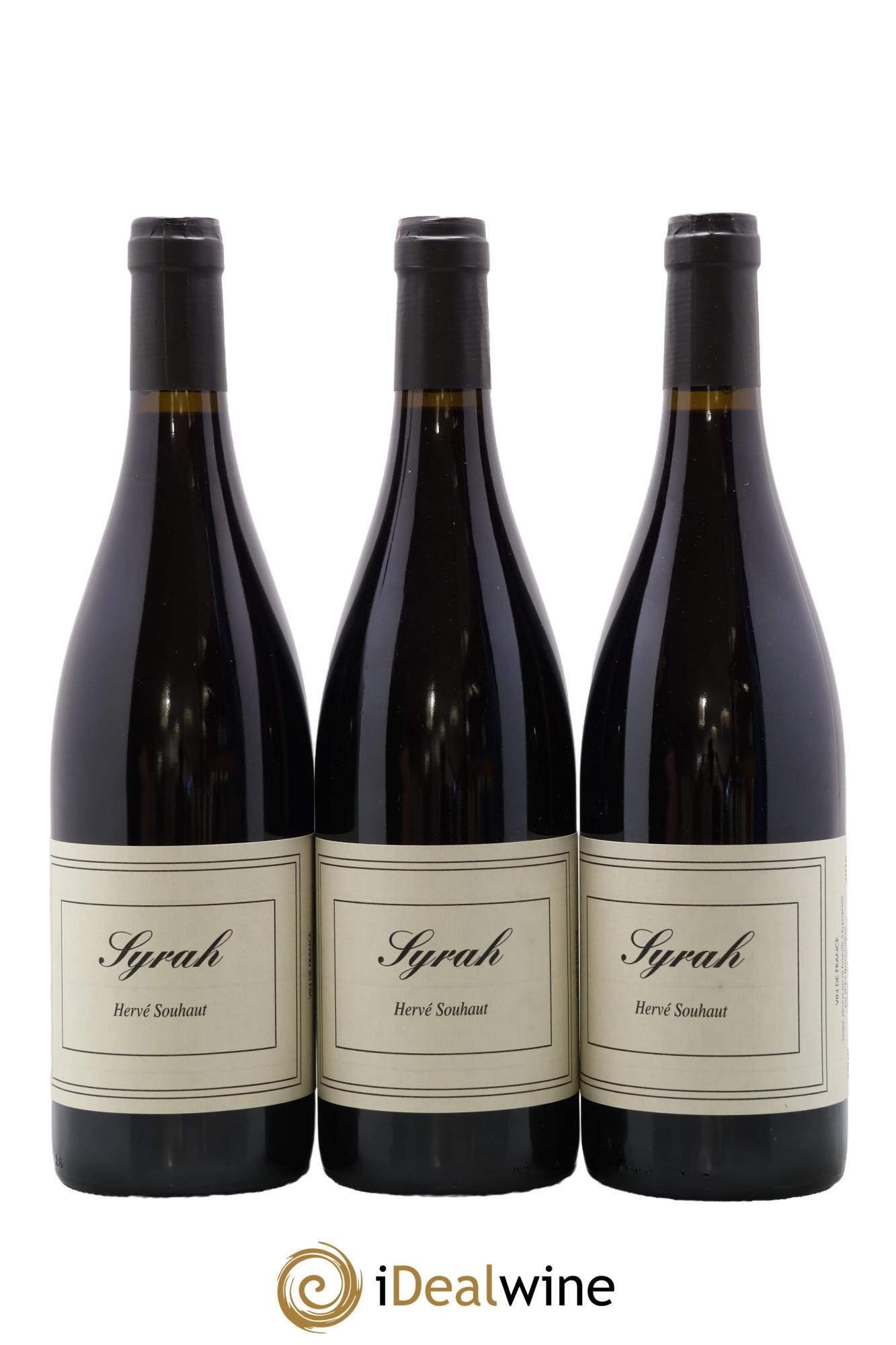 Vin de France Syrah Hervé Souhaut - Domaine Romaneaux-Destezet 2016 - Lot de 3 bouteilles - 0