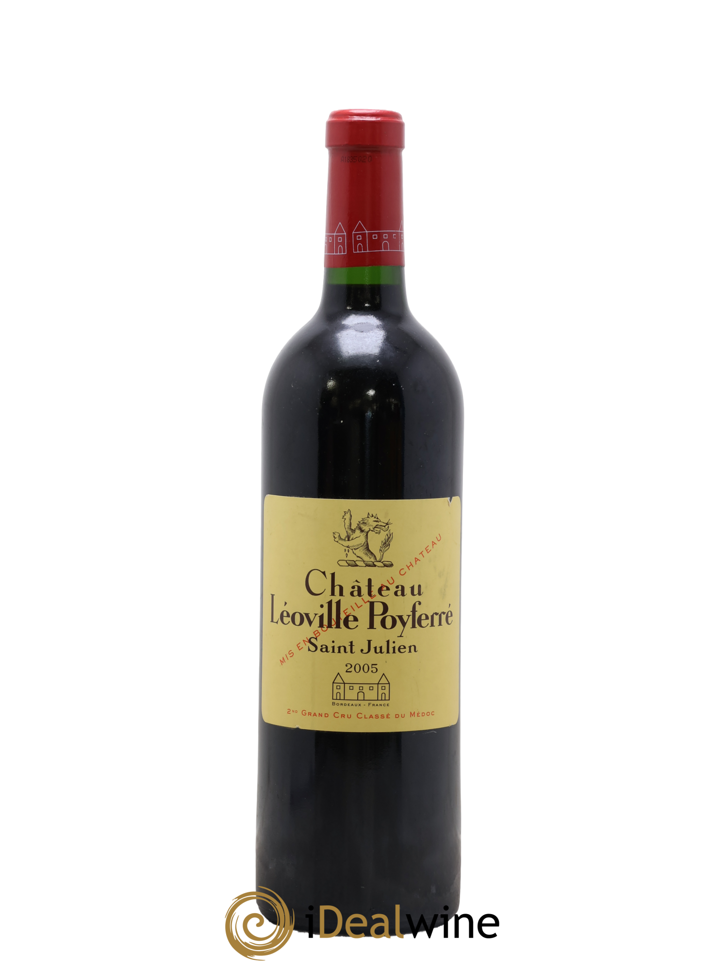 Château Léoville Poyferré 2ème Grand Cru Classé 2005 - Lot de 1 bouteille - 0